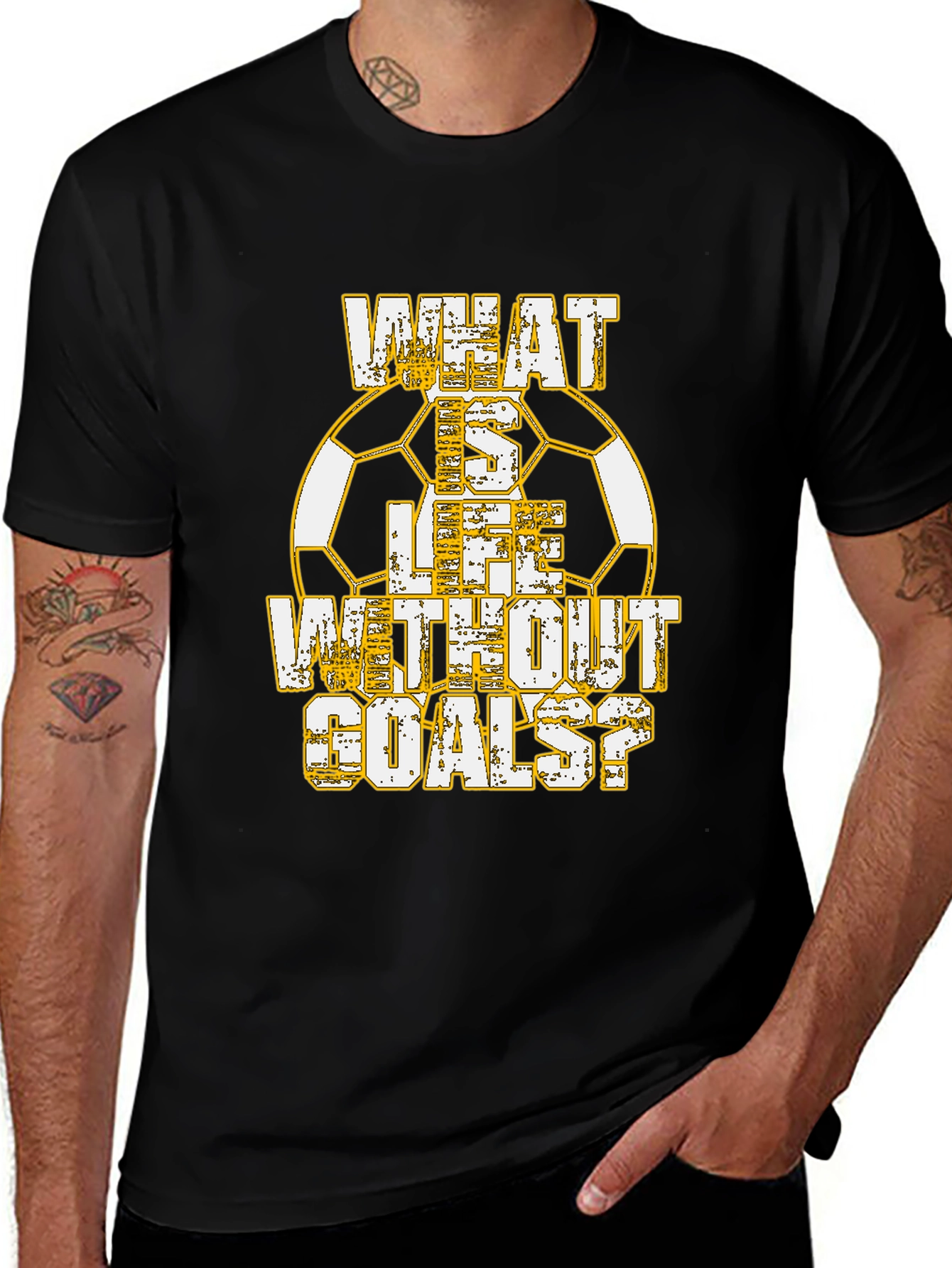 Variant 9 of What is Life Without Goals Soccer T-Shirt