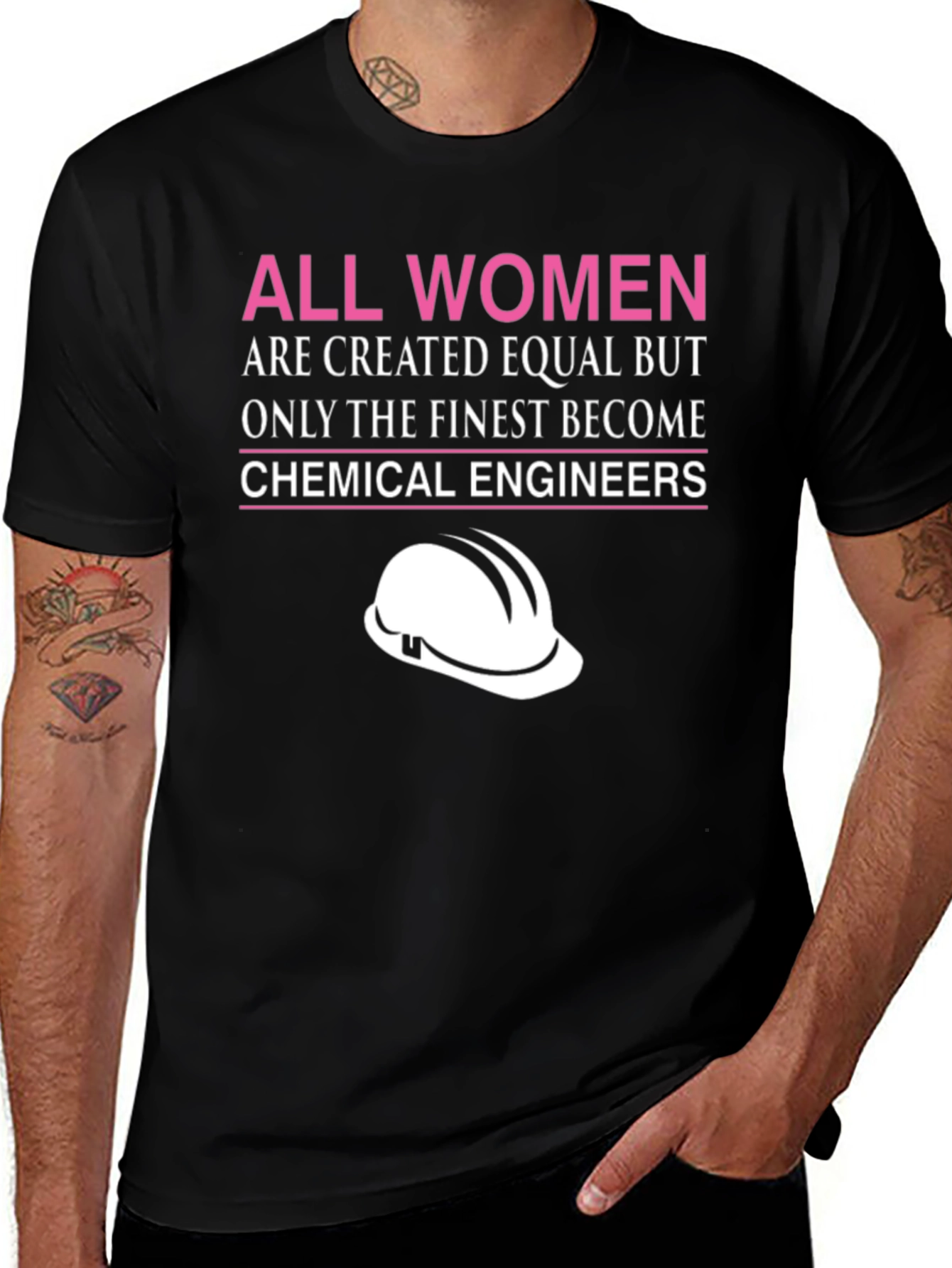 Variant 14 of Finest Women Chemical Engineers Graphic Tee