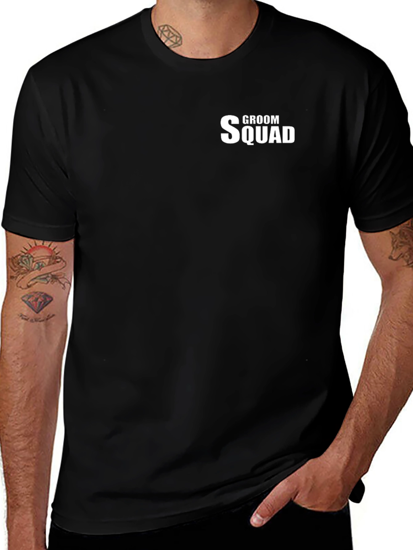 Groom Squad T-Shirt: Wedding Party Apparel