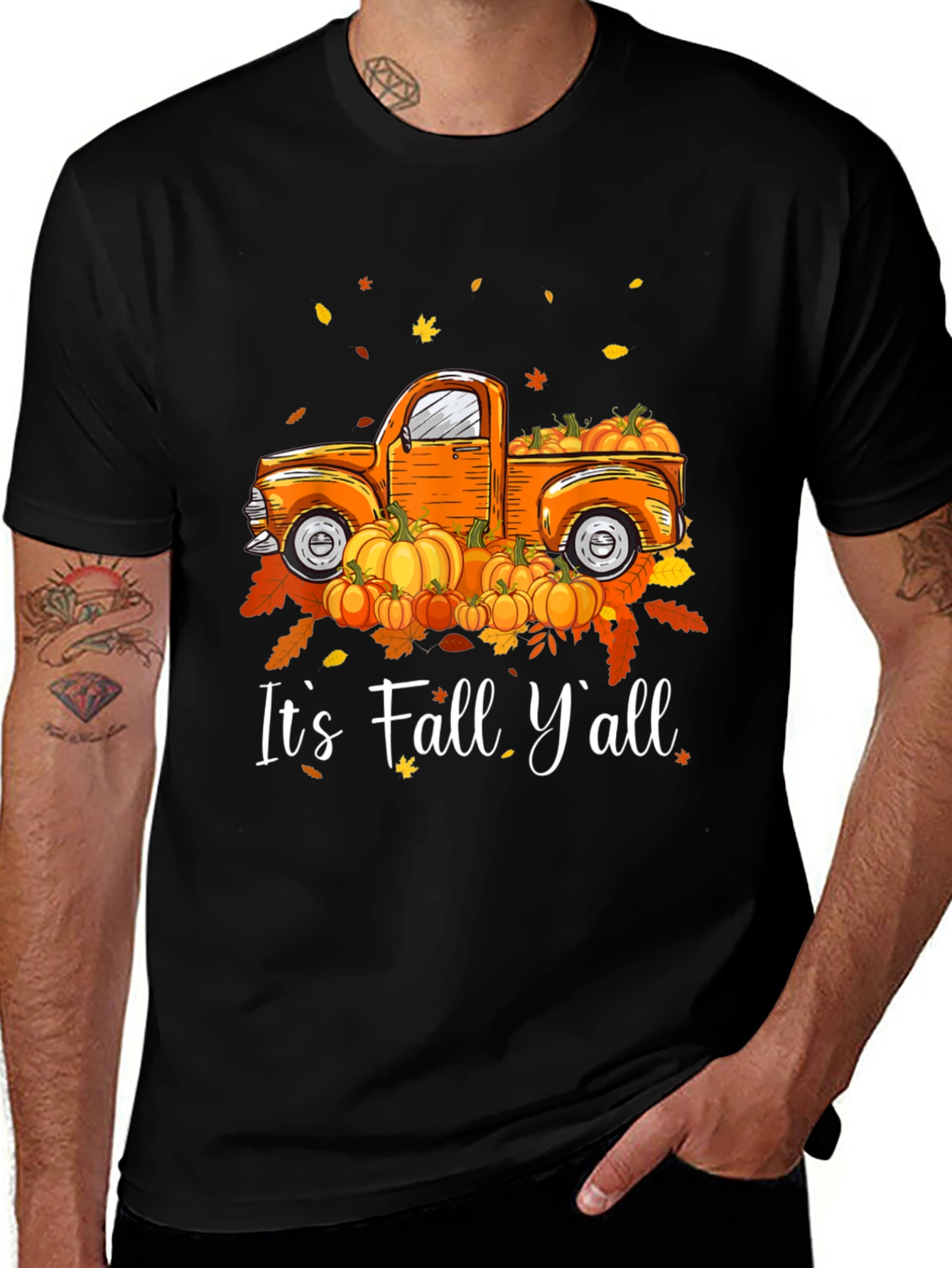 Variant 15 of It's Fall Y'all Truck T-Shirt
