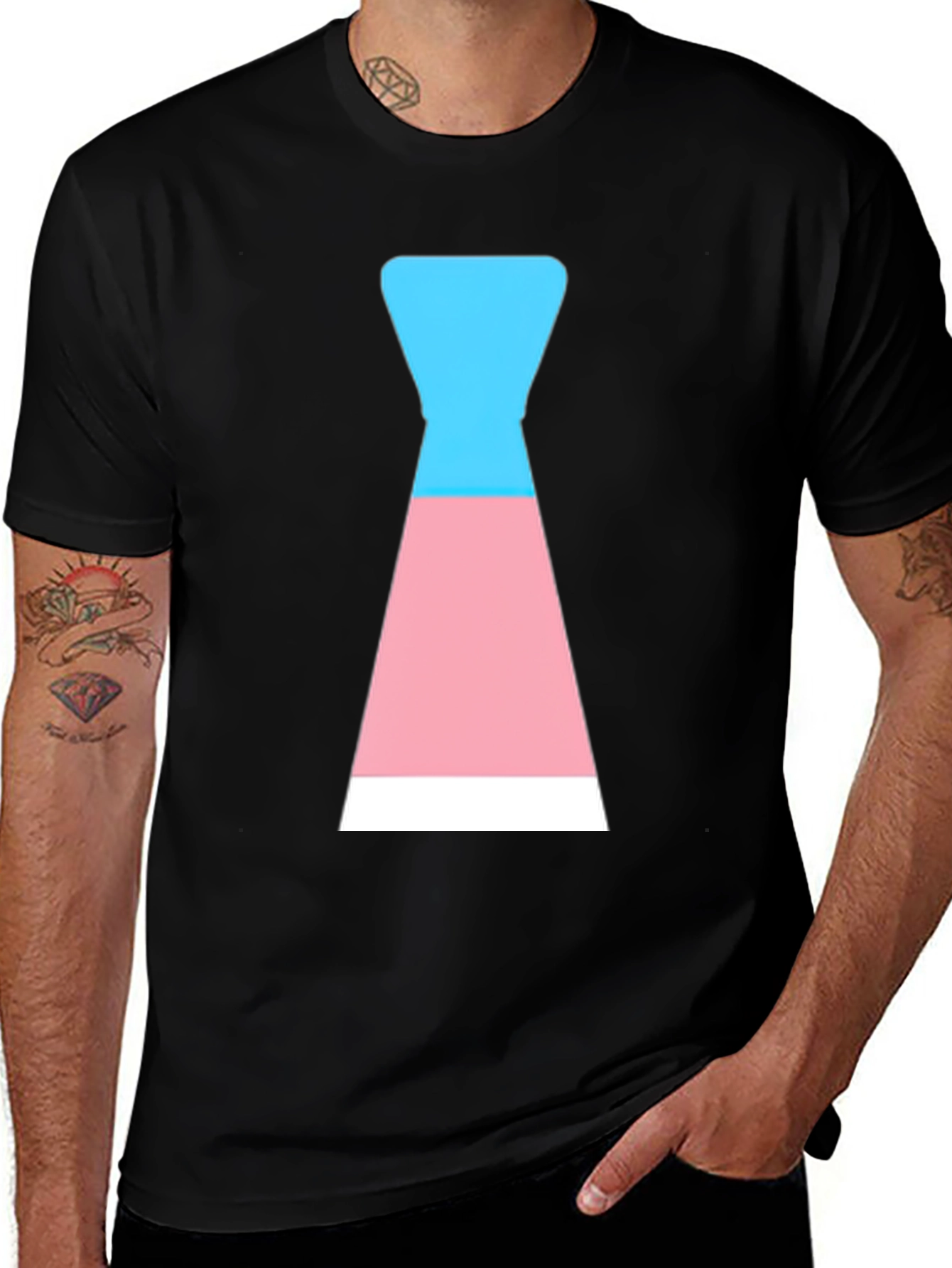 Variant 10 of Transgender Pride Flag T-Shirt