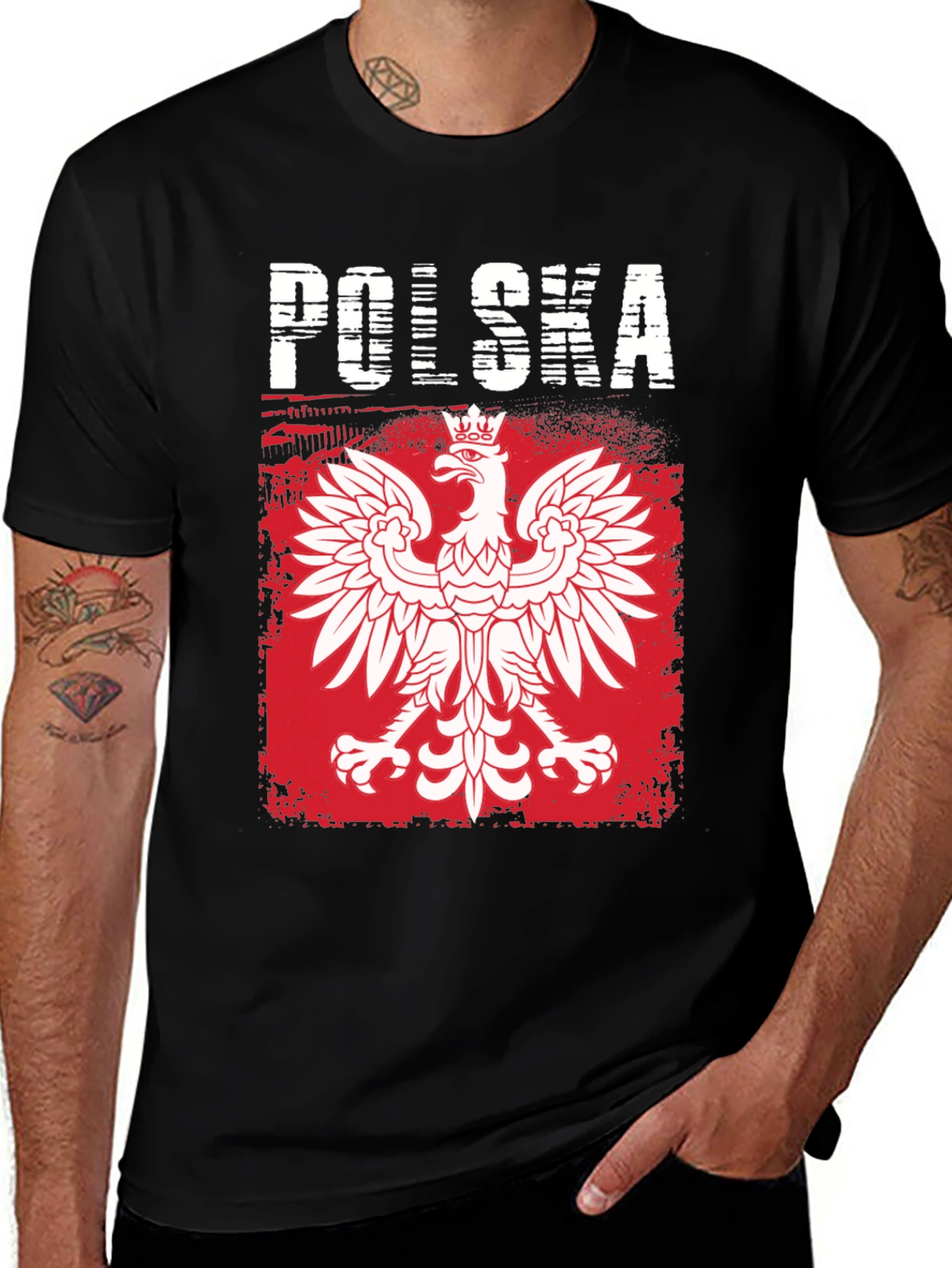 Poland Eagle Flag T-Shirt - Polish Pride Top