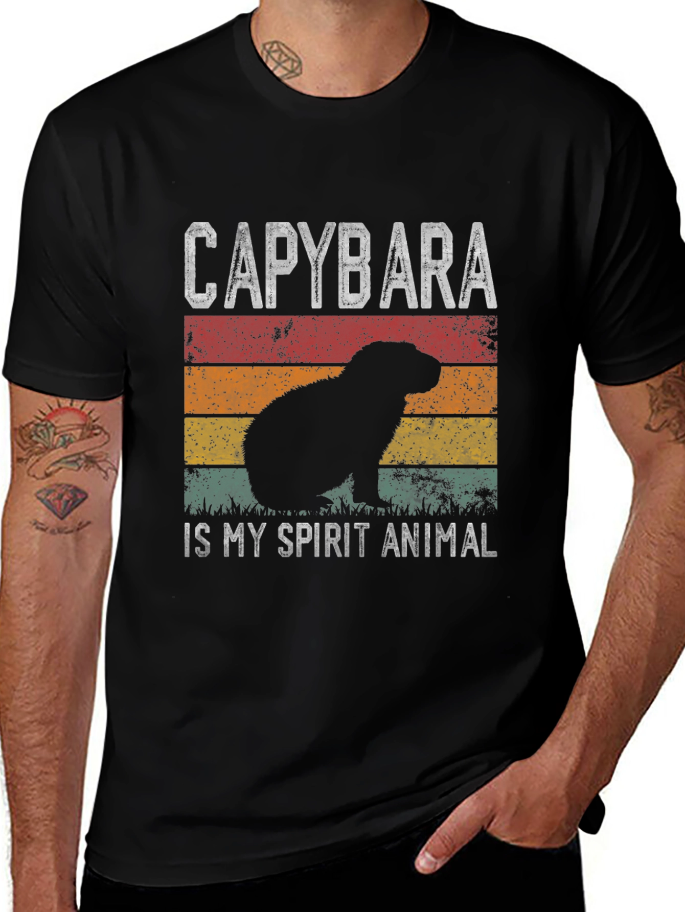 Capybara Is My Spirit Animal T-Shirt