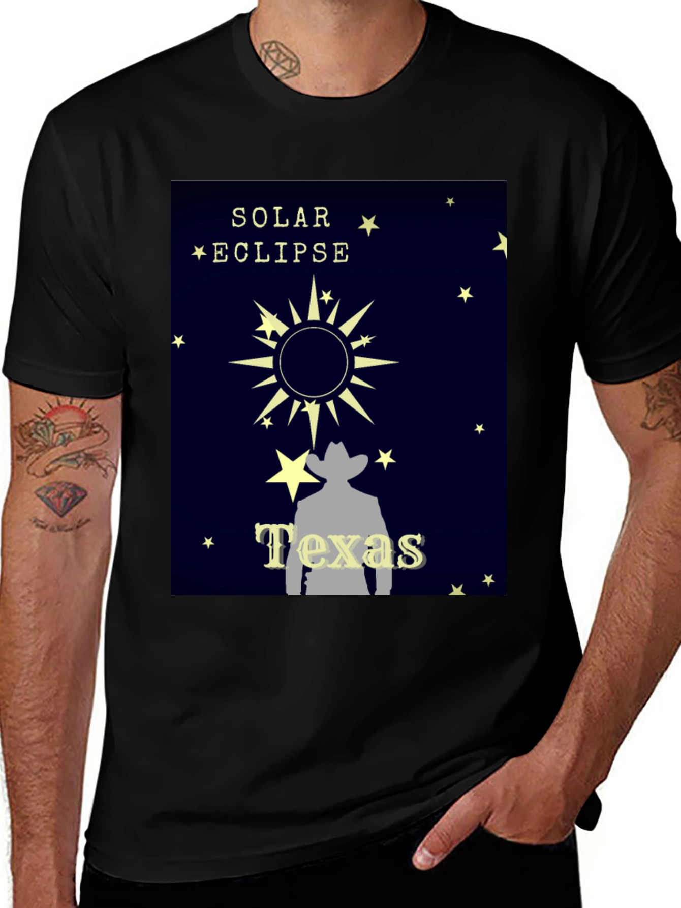 Solar Eclipse Texas T-Shirt