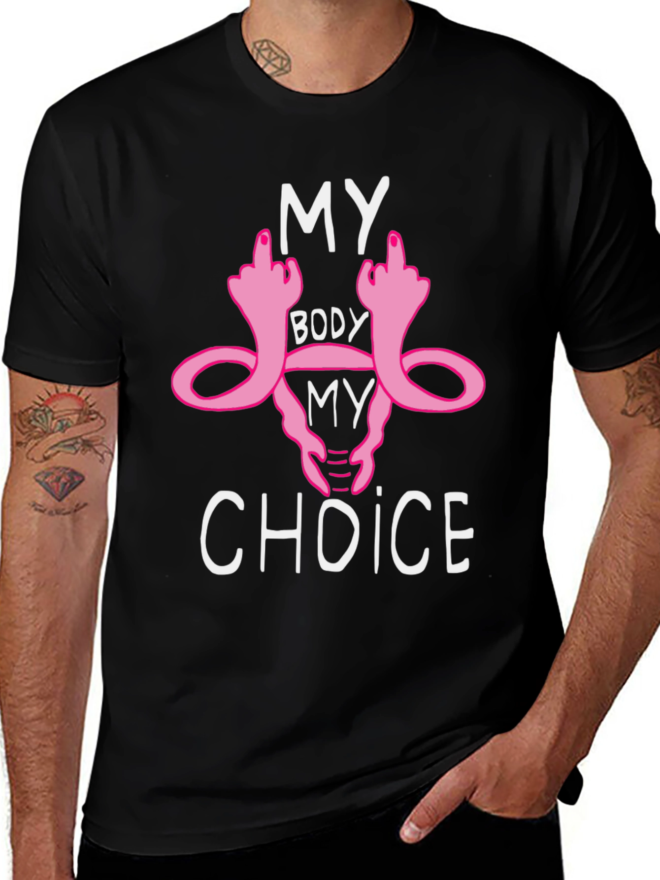 My Body My Choice Graphic Tee