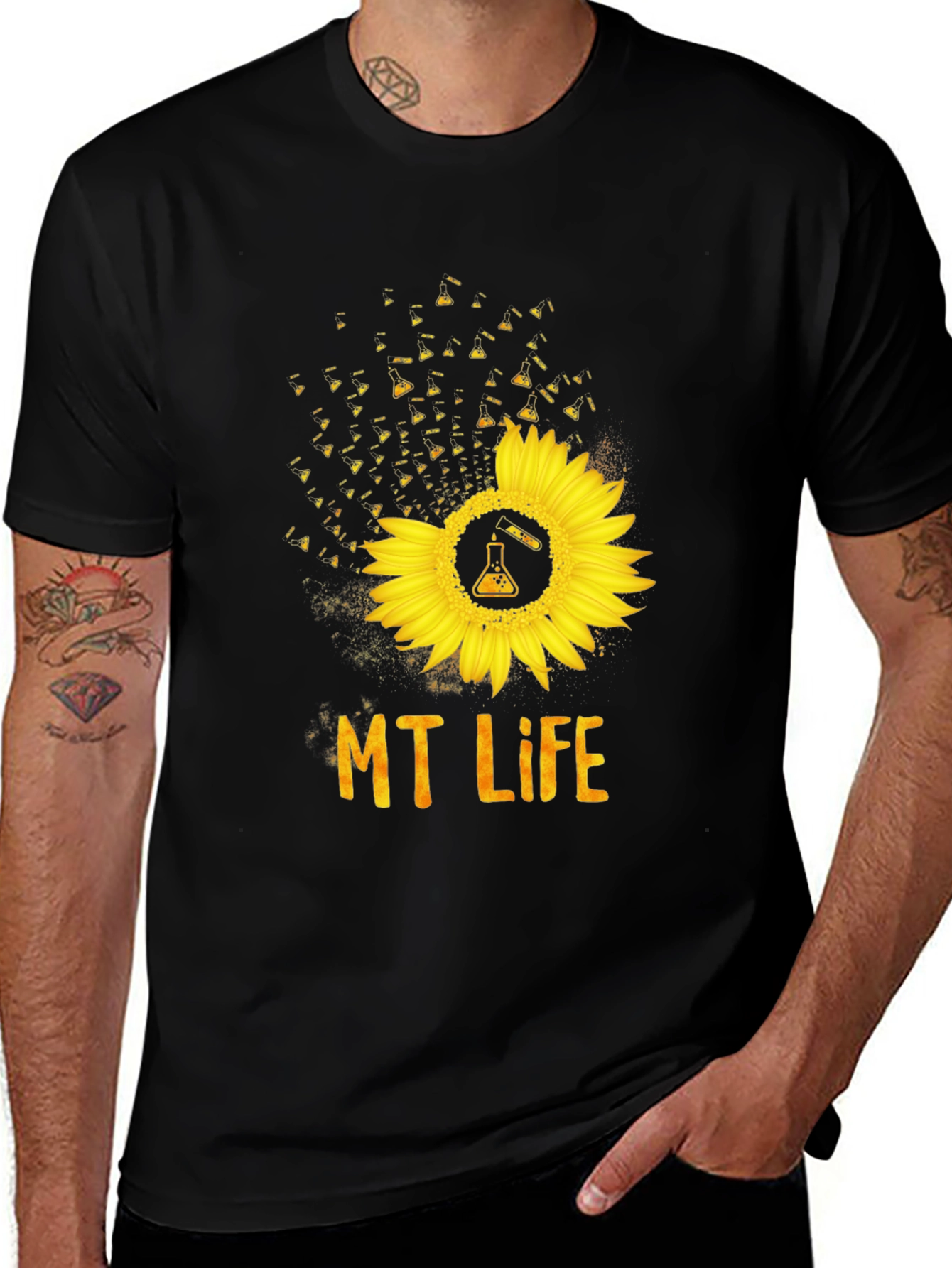 Variant 15 of MT Life Sunflower T-Shirt