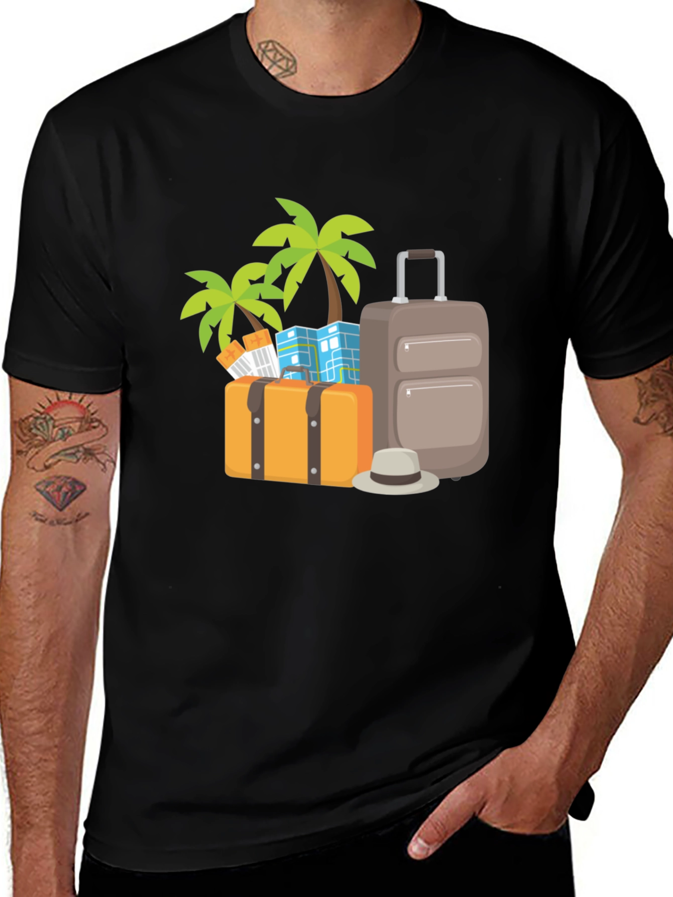 Tropical Getaway T-Shirt - Travel Ready