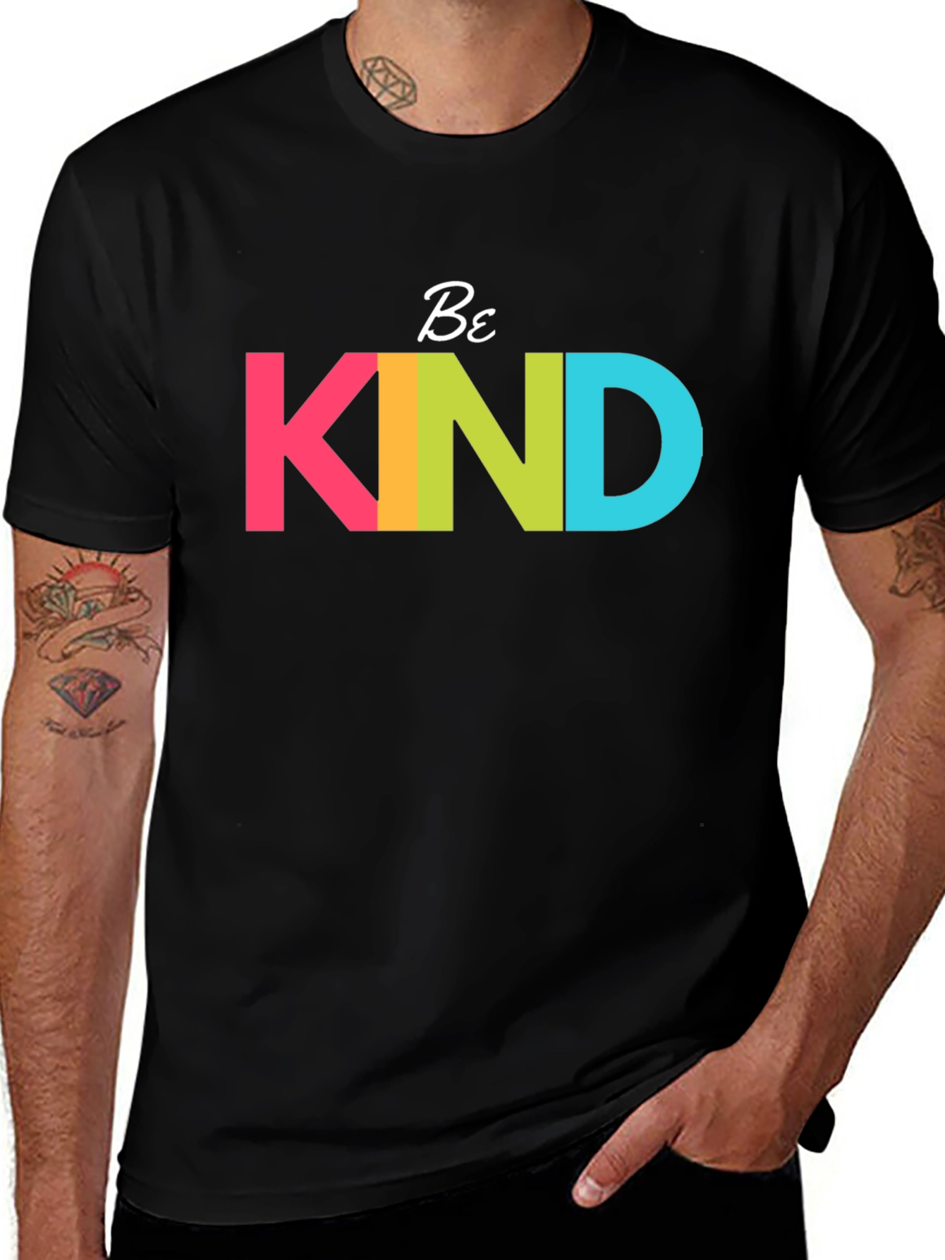 Variant 4 of Be Kind Graphic Tee - Stylish & Comfortable