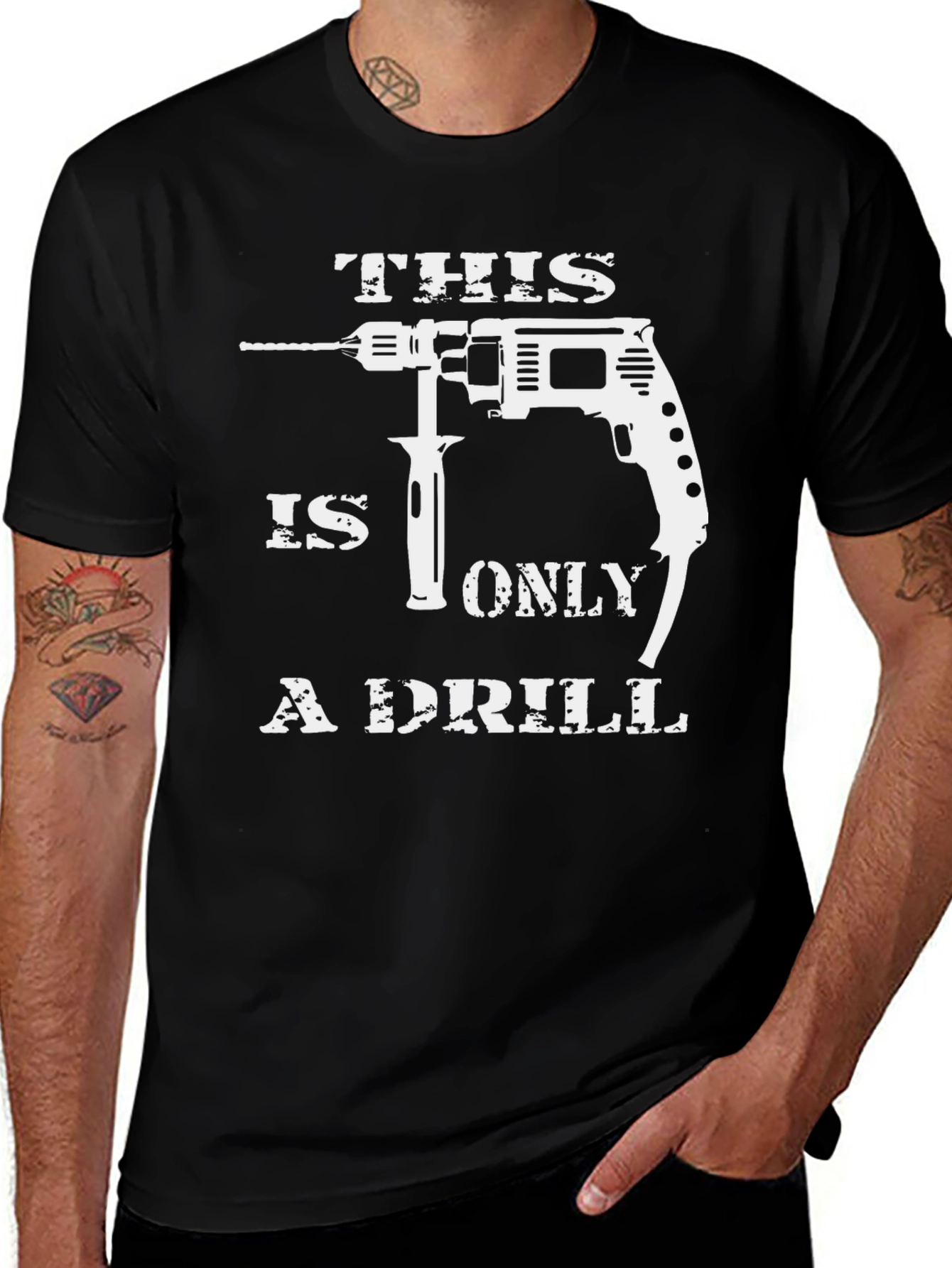 Variant 25 of This is Only a Drill Graphic Tee