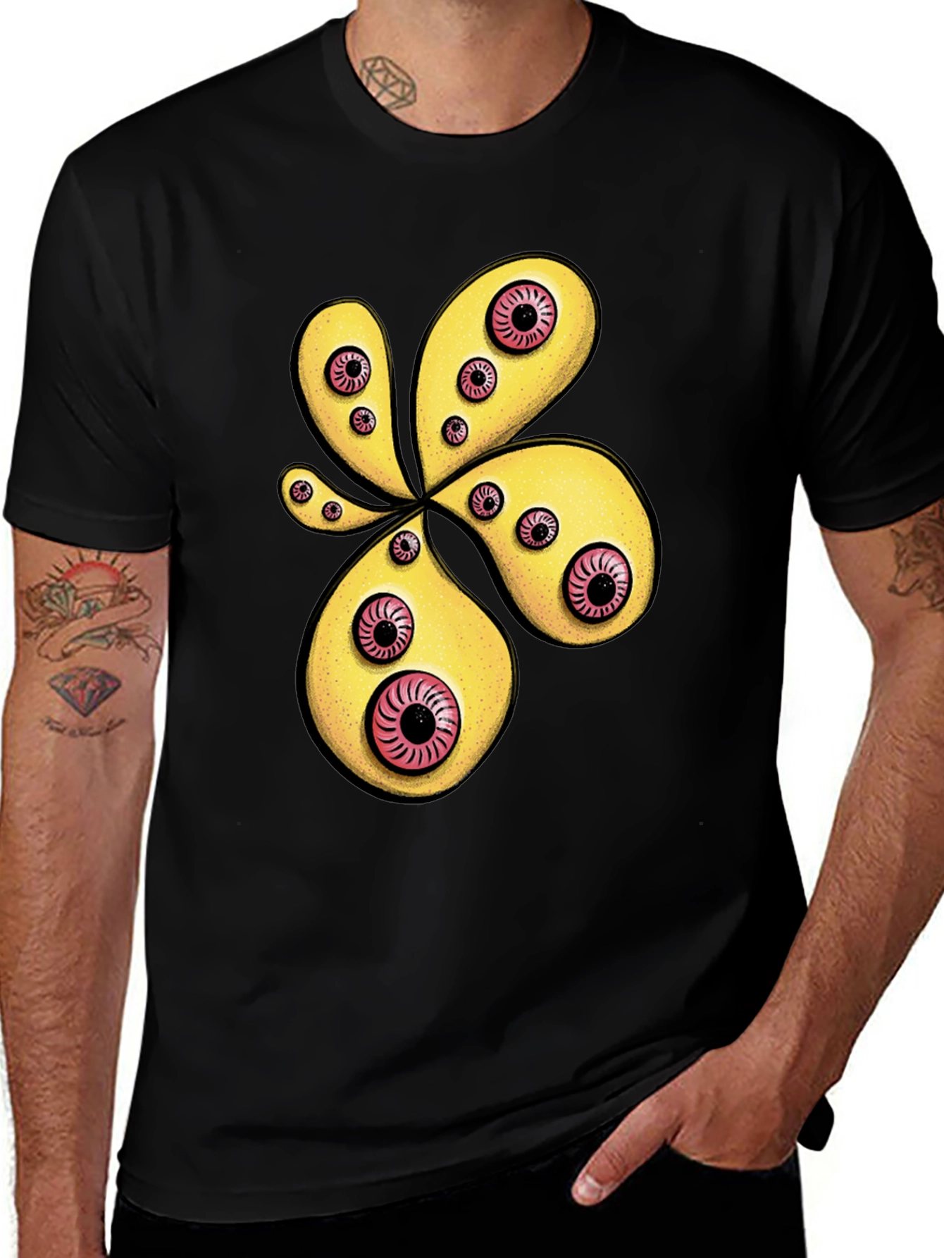 Variant 30 of Eye-Catching Graphic Print Tee - Unique Statement Piece