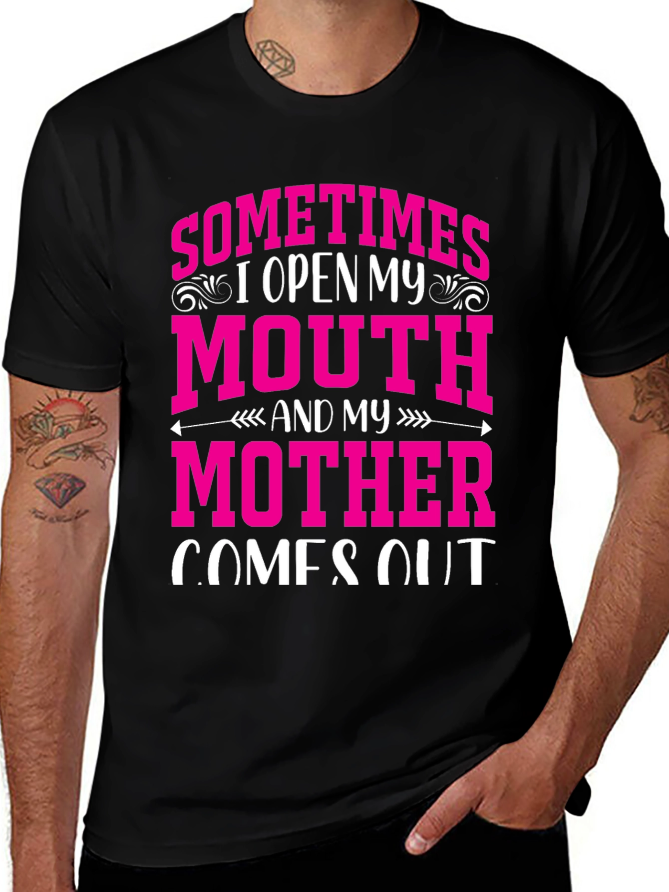 Variant 30 of SOMETIMES I OPEN MY MOUTH T-Shirt