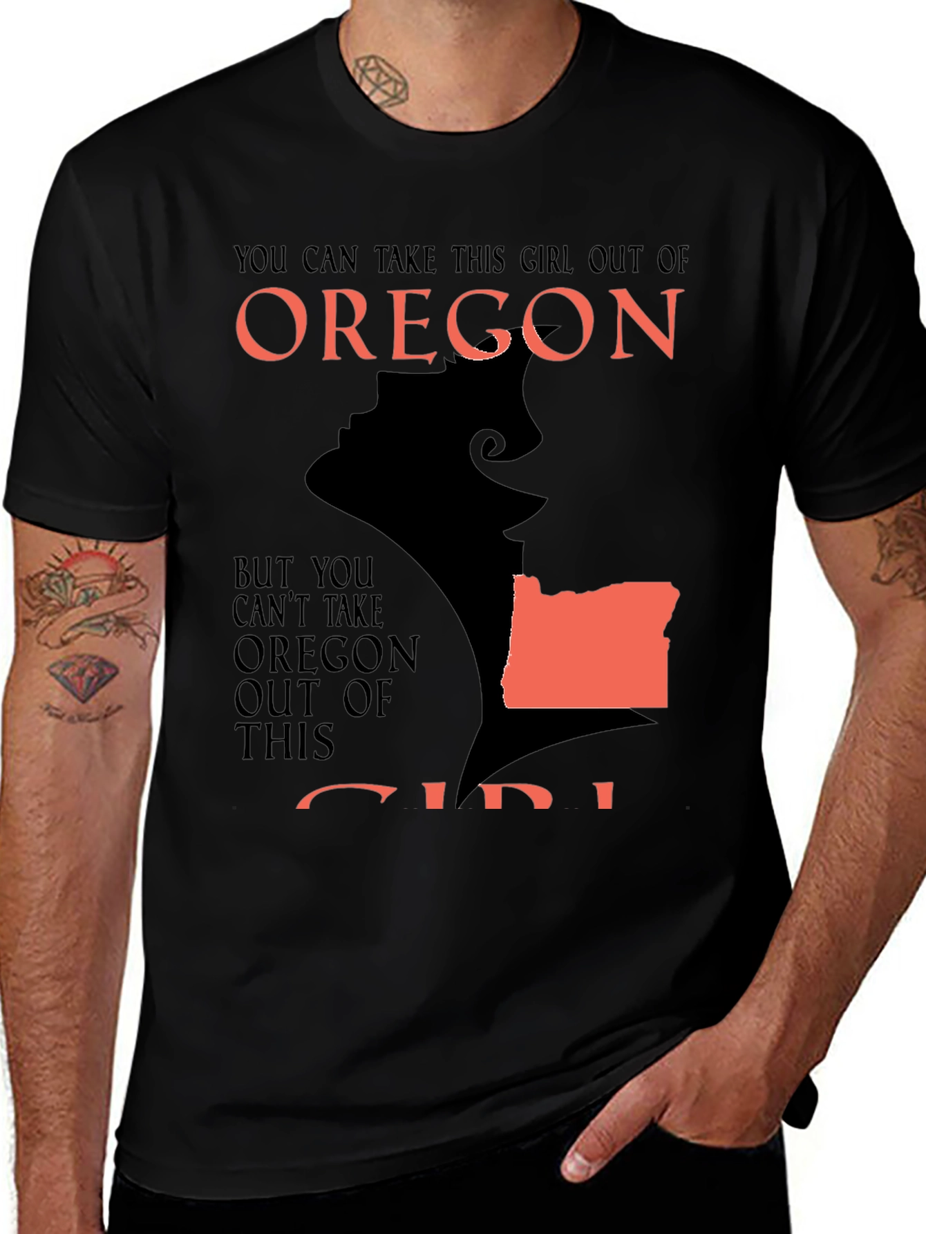 Oregon Girl Graphic T-Shirt