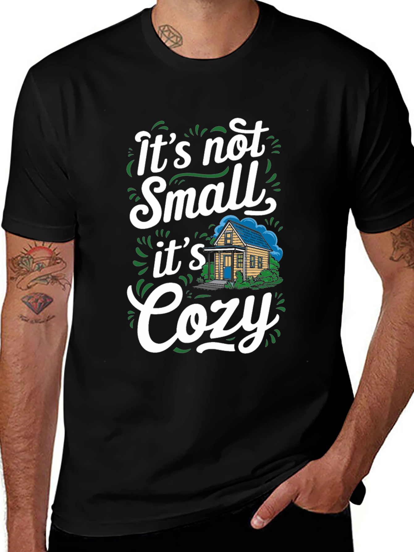 Variant 11 of It's not Small, It's Cozy T-Shirt