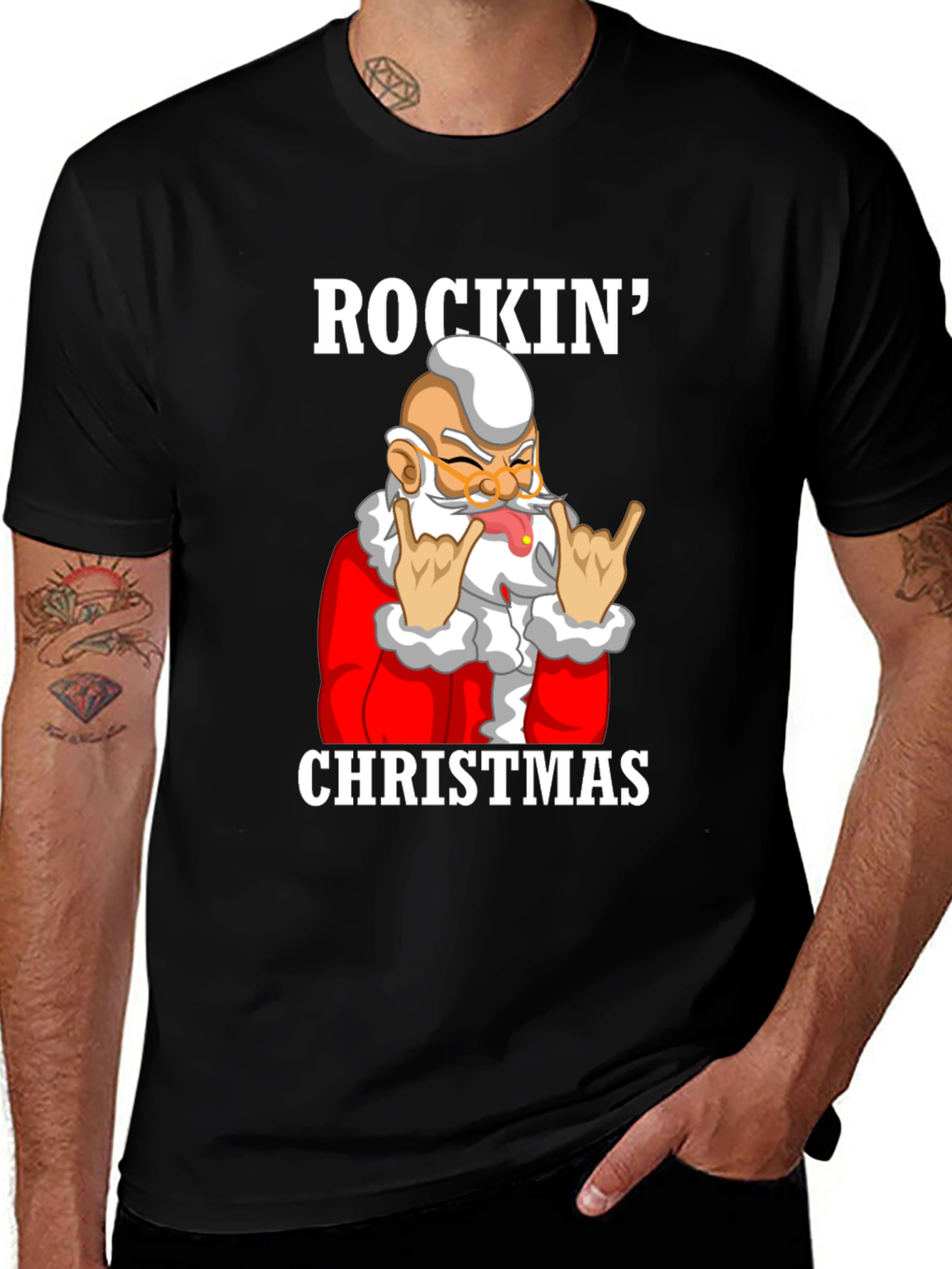 Rockin' Christmas Graphic Tee