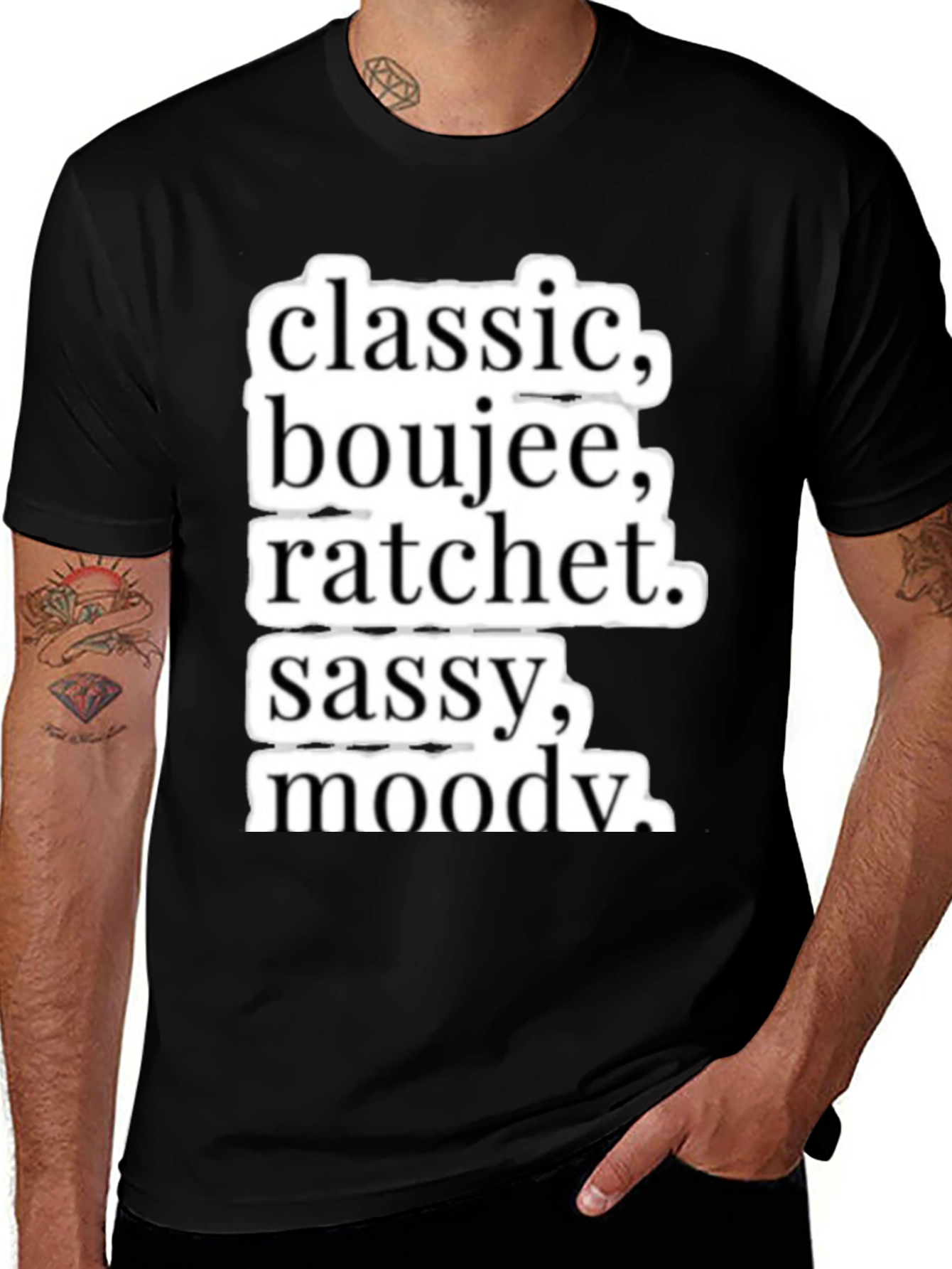 Variant 14 of Classic Boujee Ratchet Graphic T-Shirt