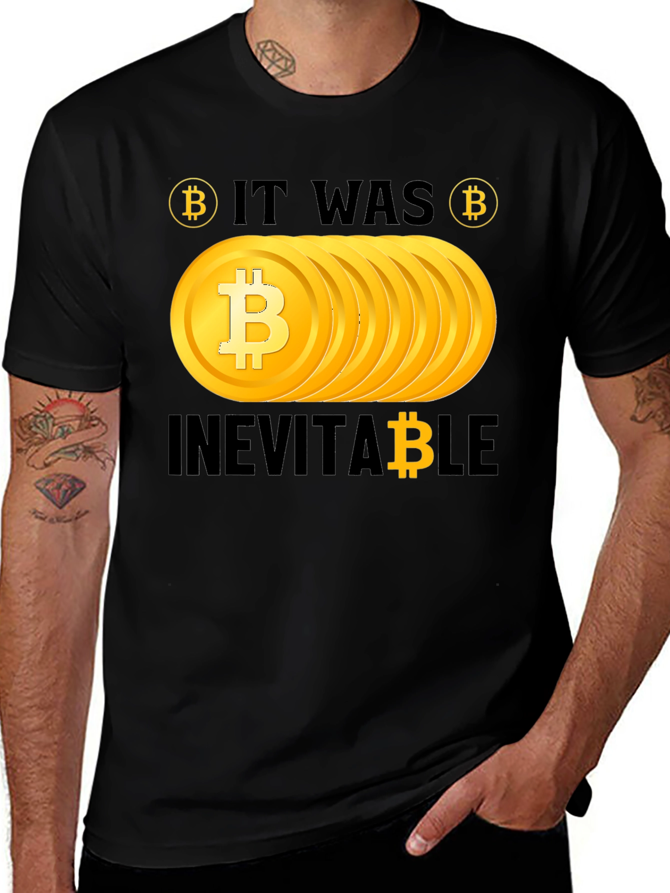 Bitcoin Inevitable Graphic Tee