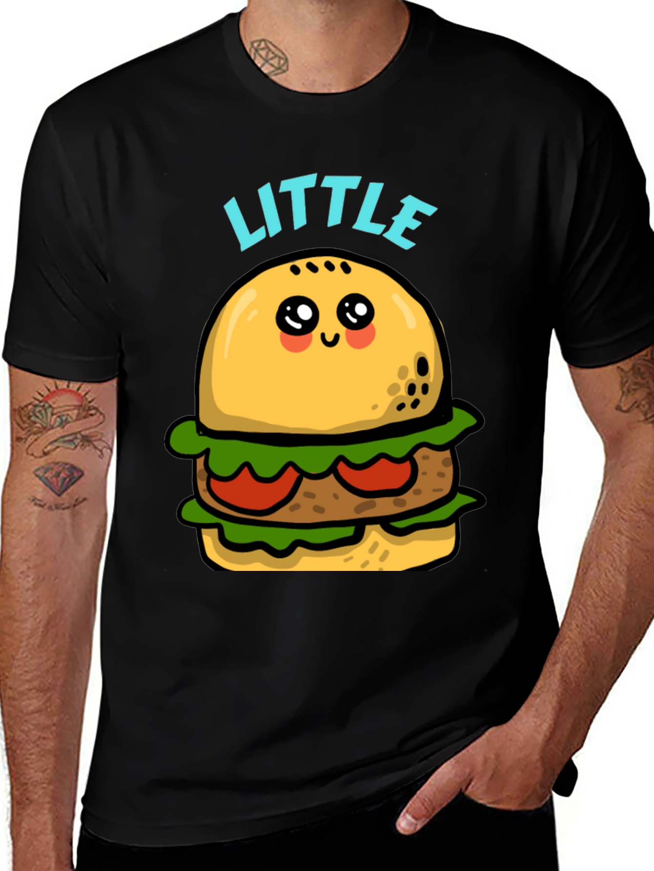 Variant 16 of Little Burger Graphic T-Shirt