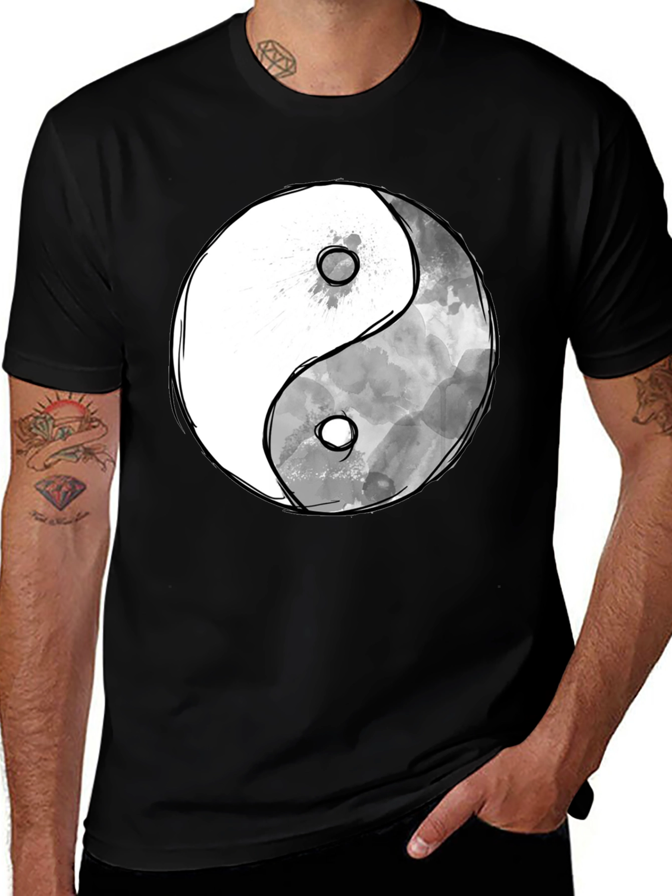Variant 3 of Yin Yang T-Shirt - Balance & Harmony