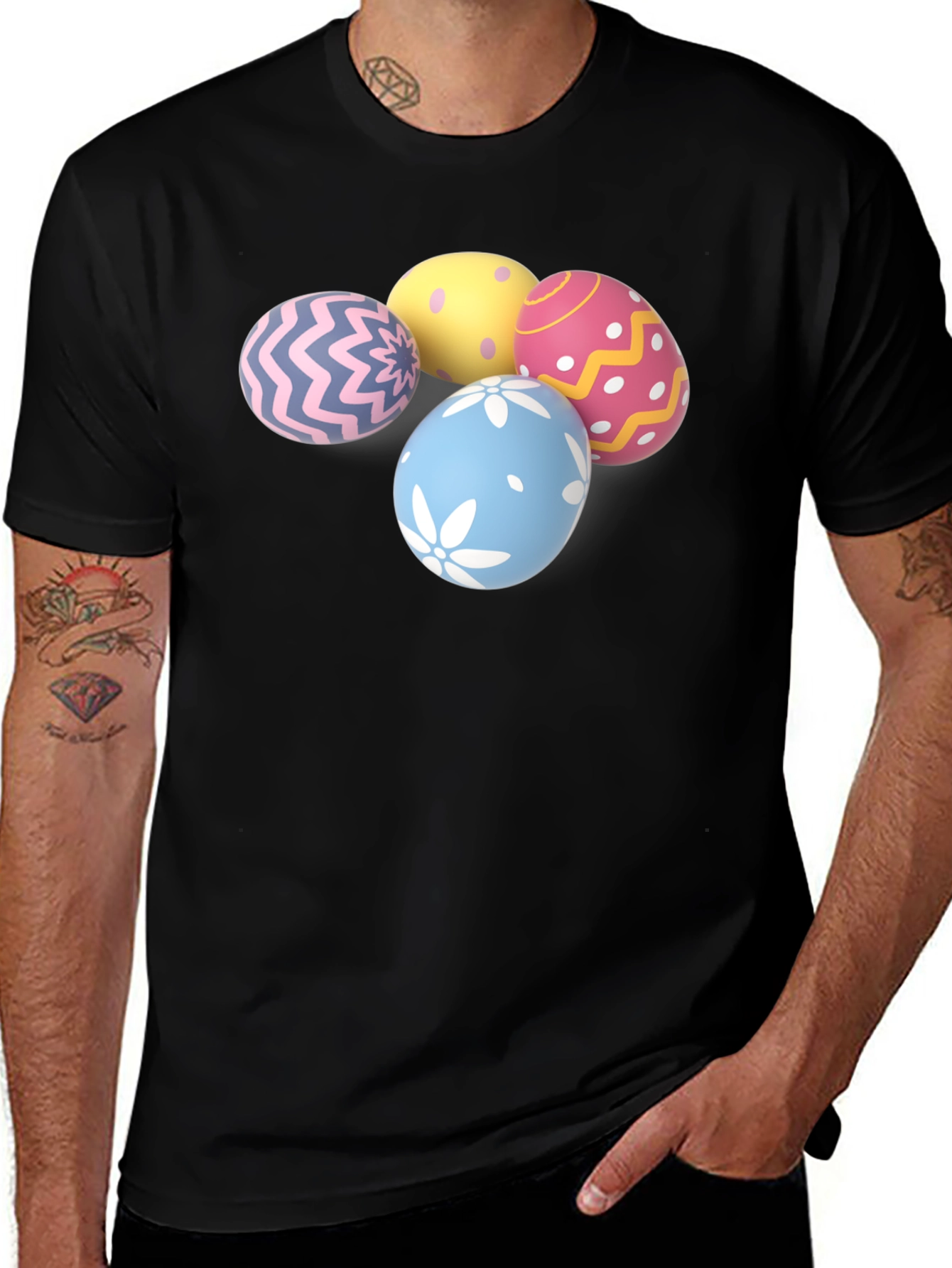 Easter Egg Graphic T-Shirt