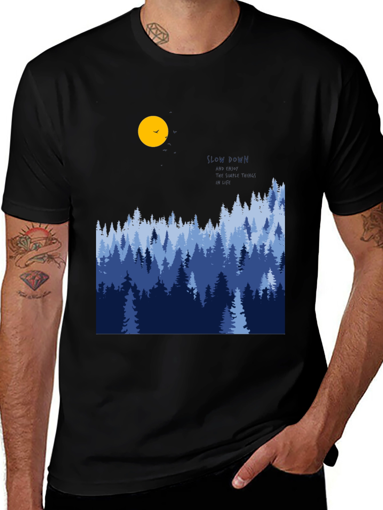 Variant 19 of Mountain Forest Graphic Tee