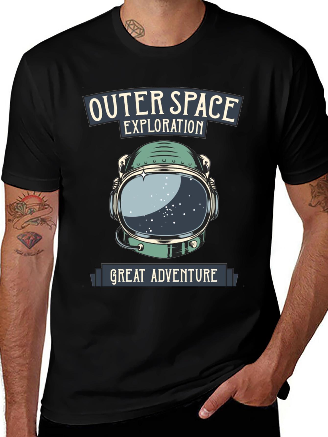 Variant 16 of Outer Space Exploration T-Shirt