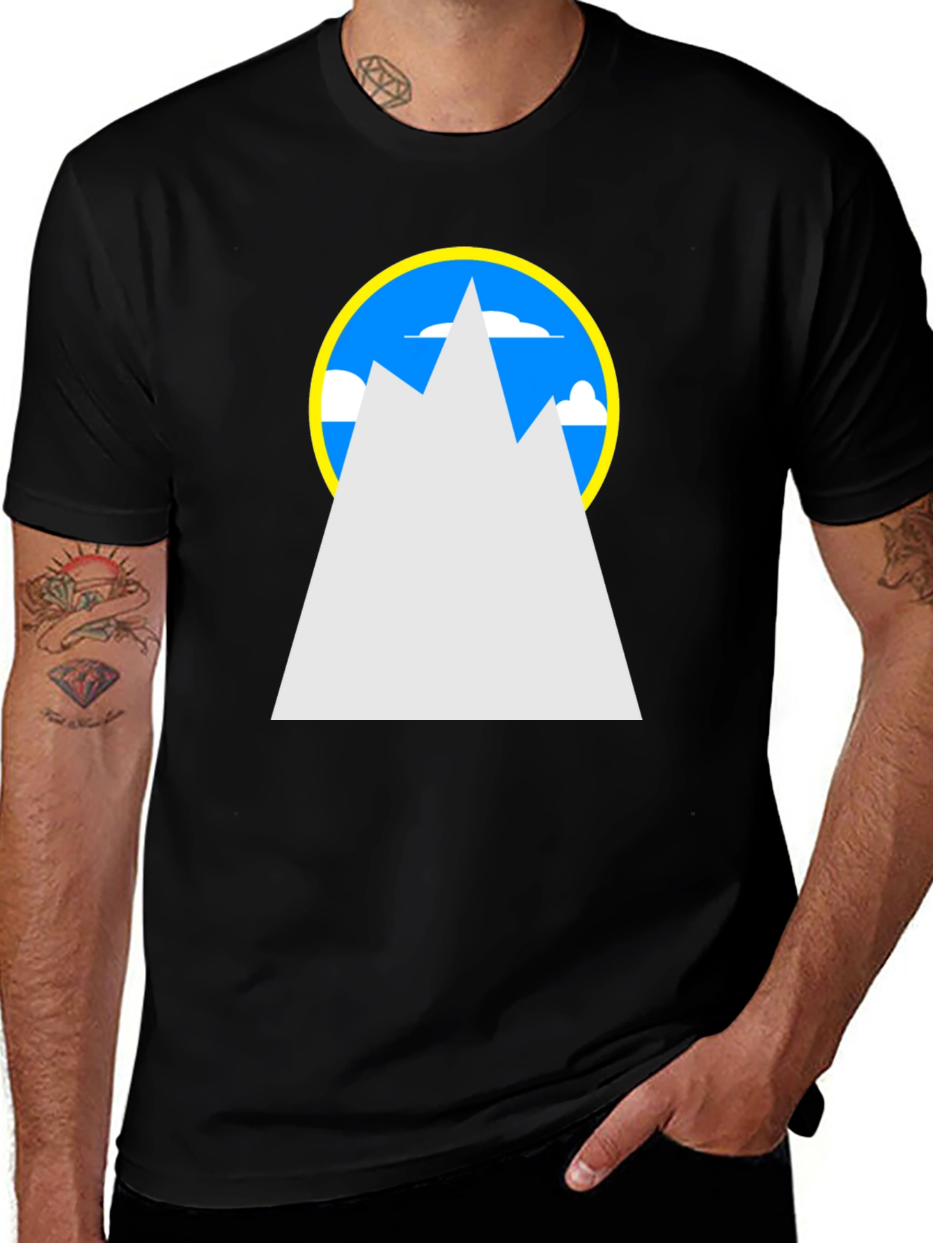 Variant 30 of Mountain Peak Graphic Tee - Adventure Ready!