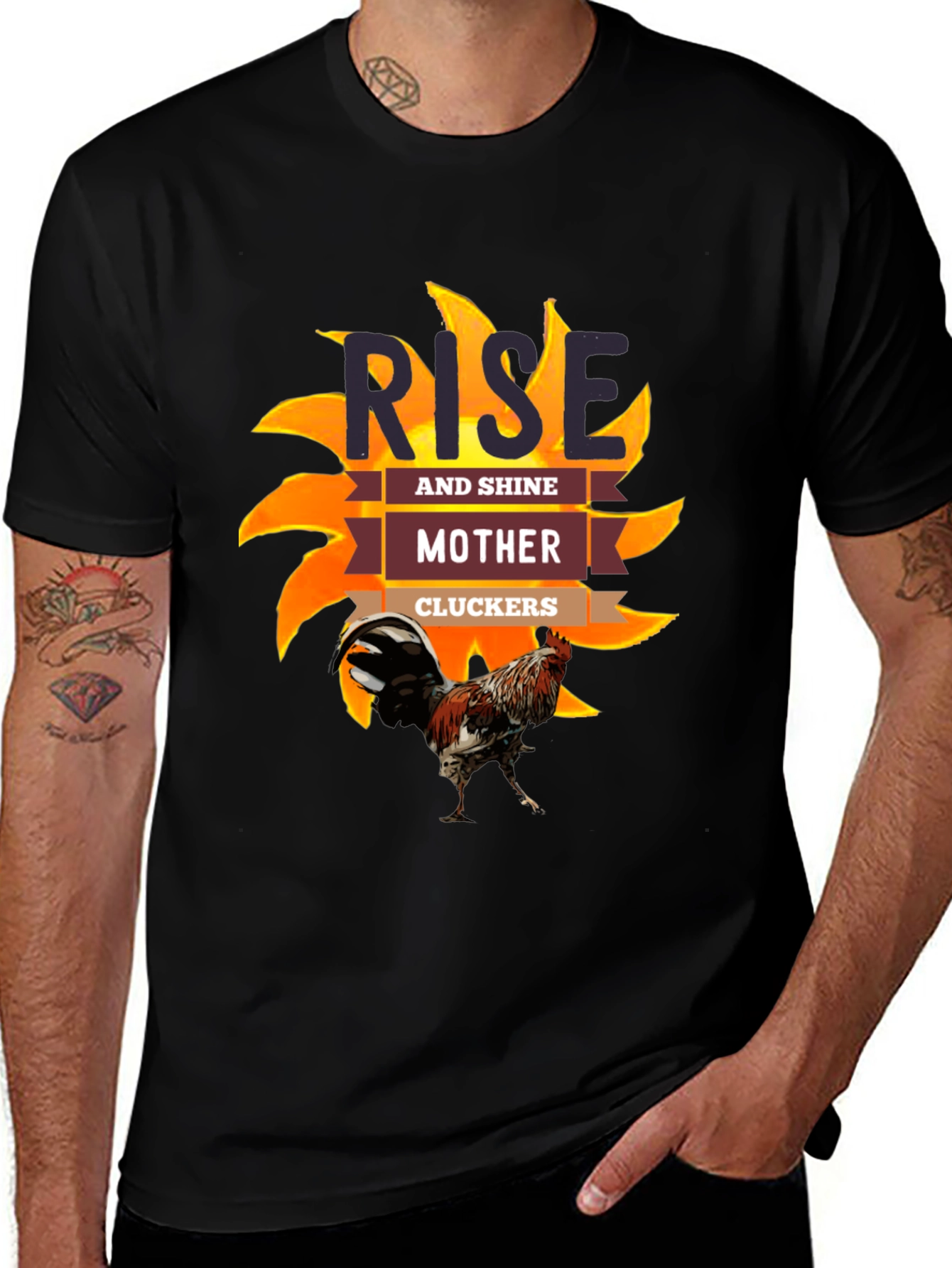 Variant 16 of Rise & Shine Mother Cluckers Graphic Tee