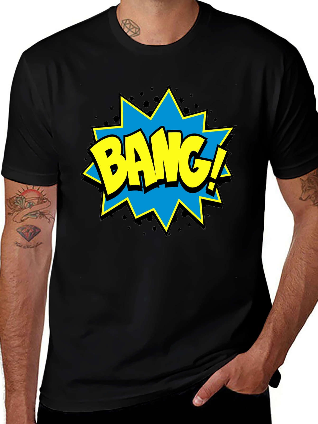 Variant 30 of Bang! Comic Style Graphic Tee