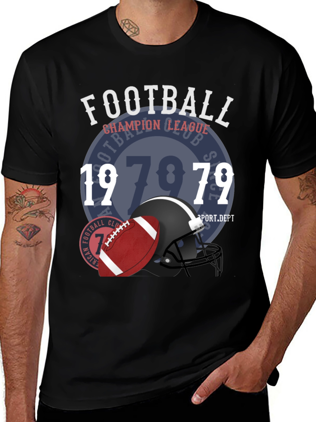 Variant 12 of Football Champion League 1979 Graphic Tee