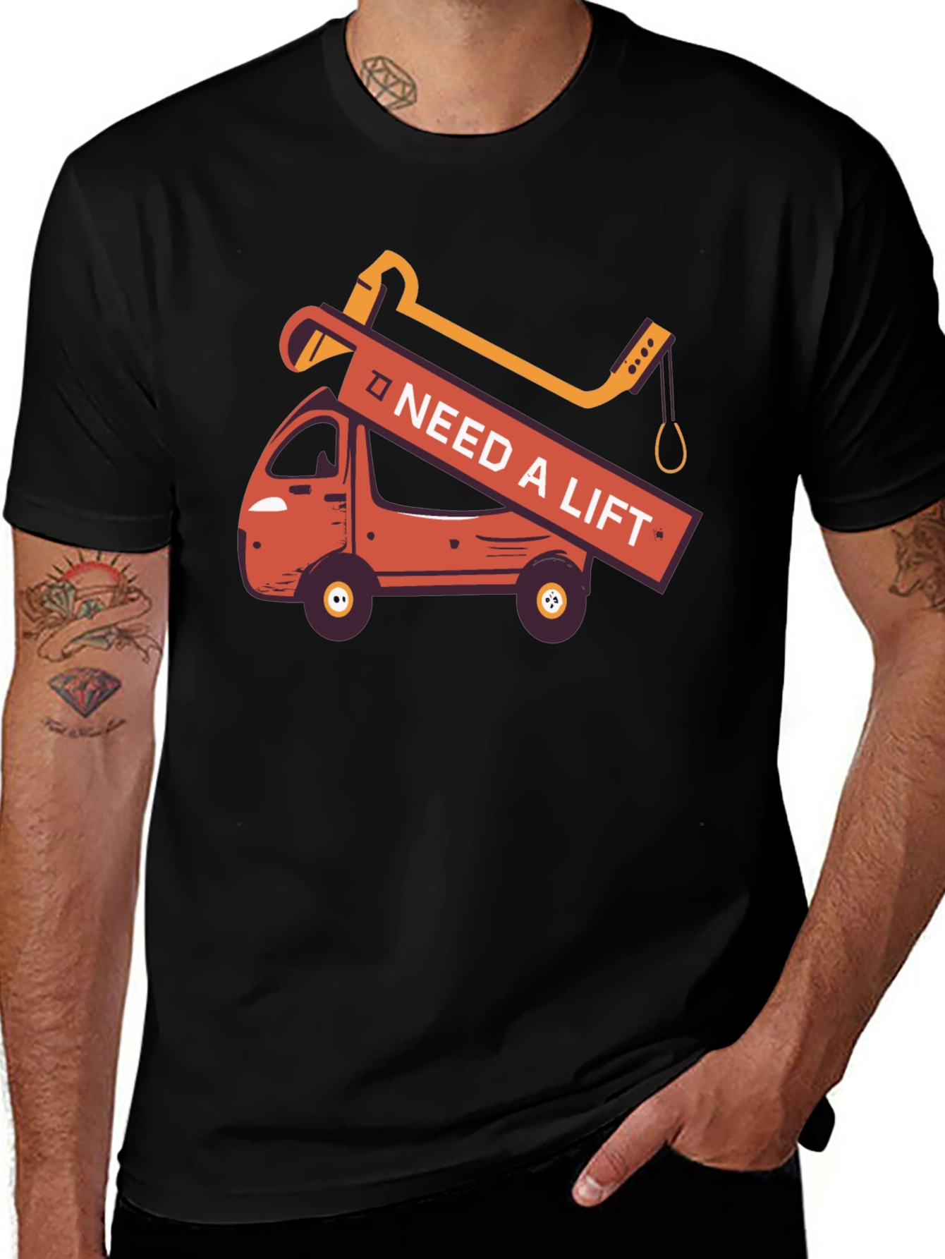 Variant 17 of Need A Lift Truck Graphic Tee