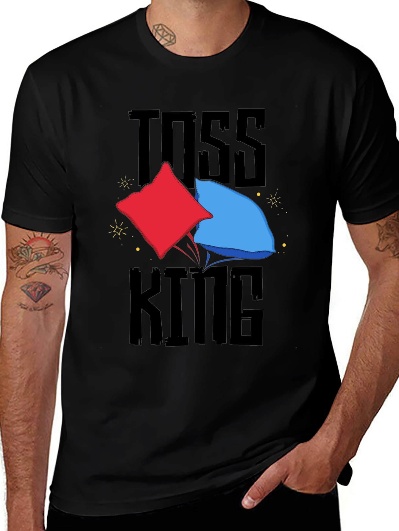Variant 10 of Toss King T-Shirt - Cornhole Fan Apparel