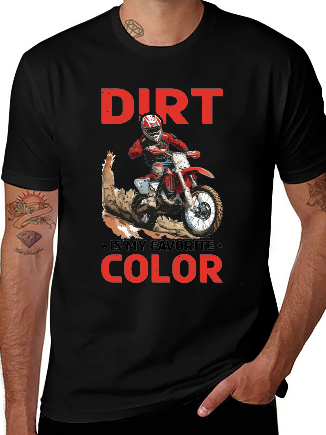 Variant 8 of Dirt Is My Favorite Color T-Shirt