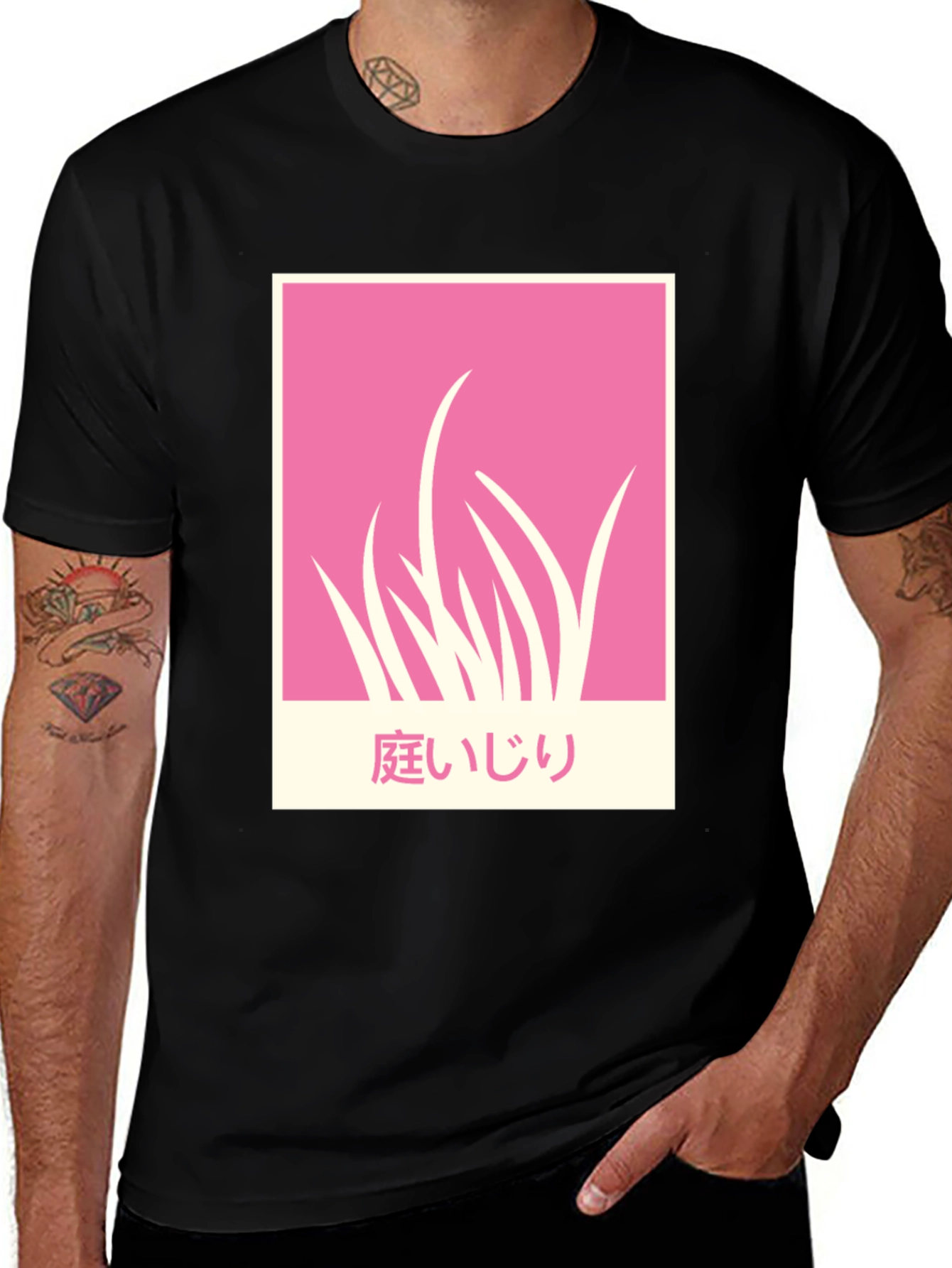 Variant 26 of Pink Garden T-Shirt