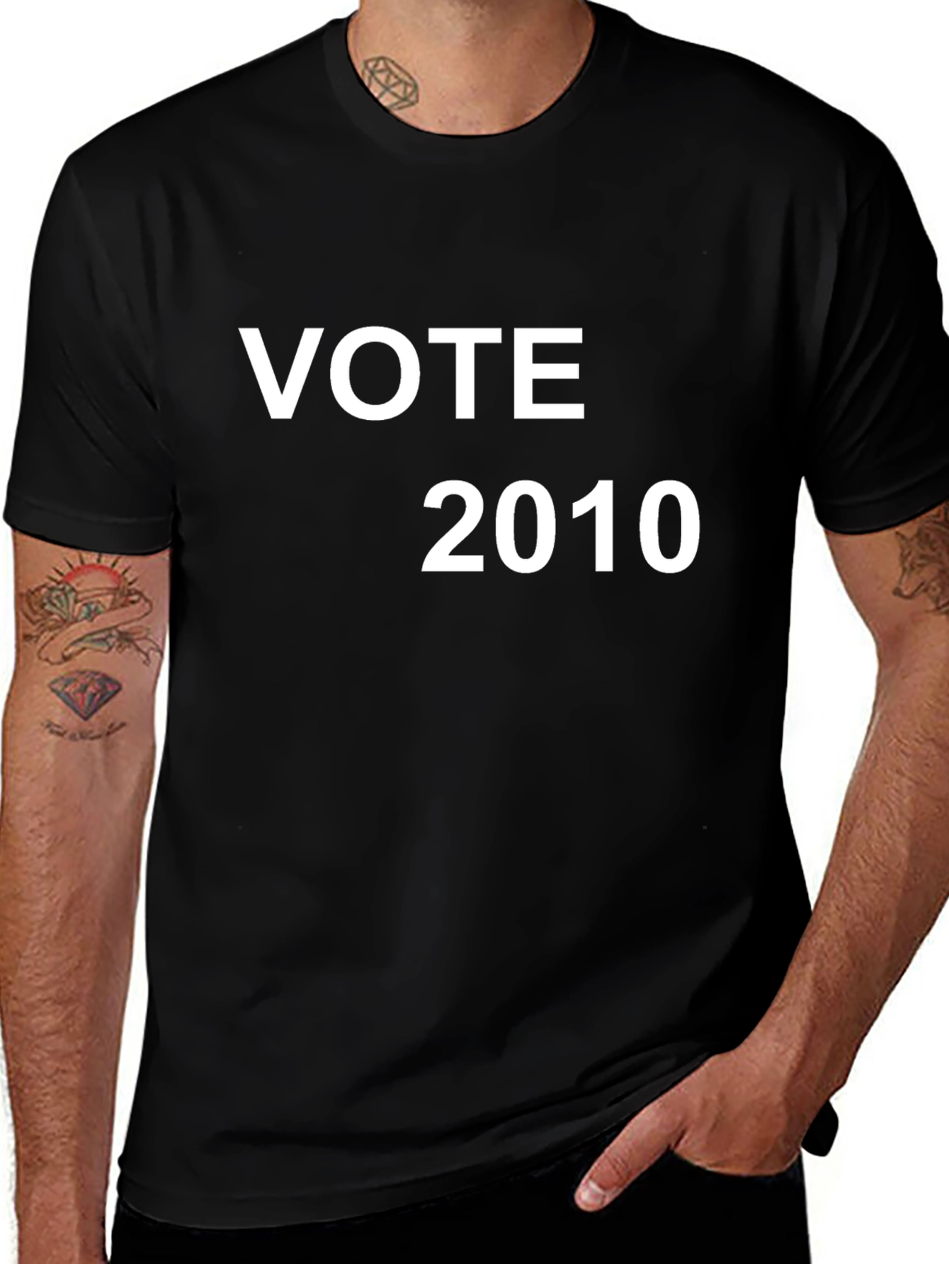 Vote 2010 Graphic Tee - Political Election T-Shirt