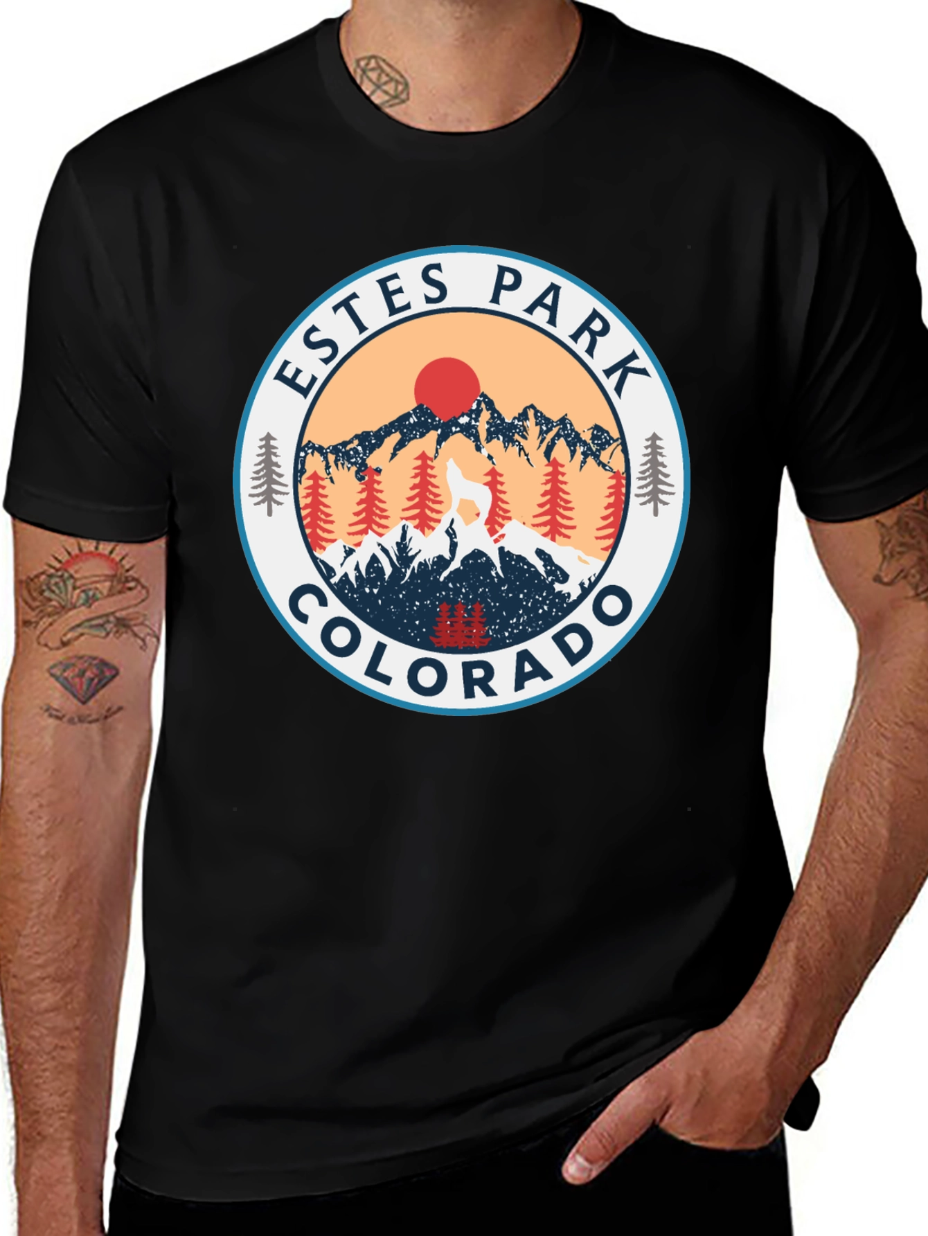 Estes Park Colorado Graphic Tee