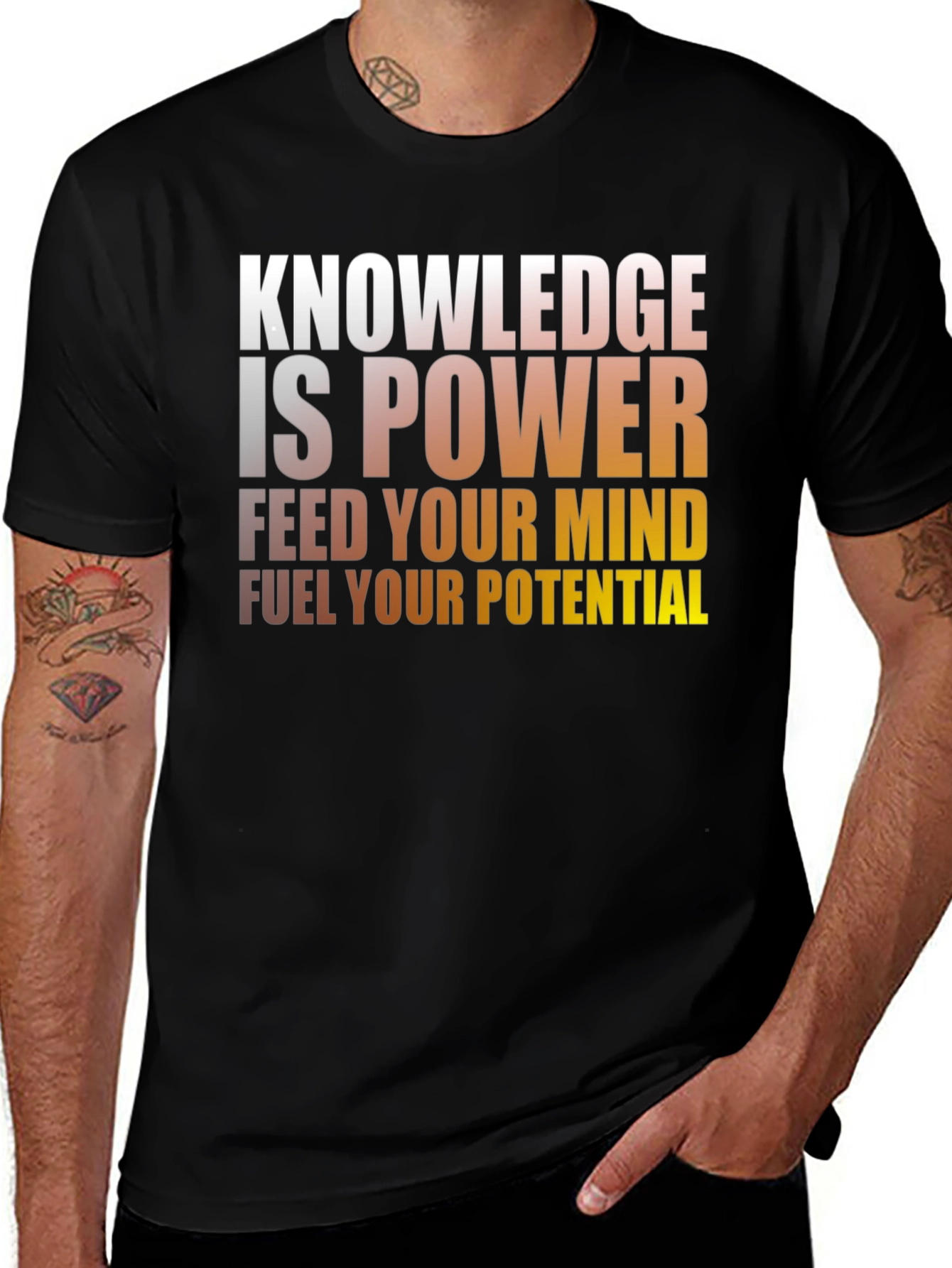 Variant 29 of Knowledge is Power Graphic Tee