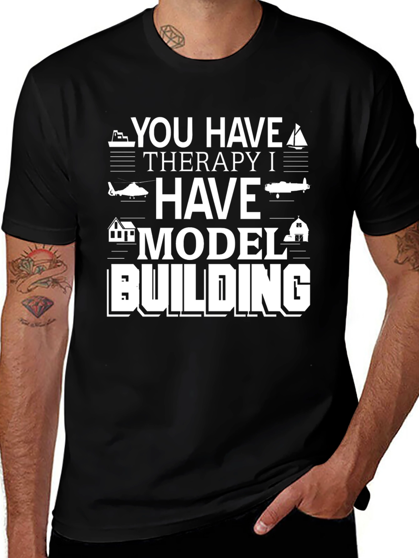 Variant 27 of Model Building Therapy T-Shirt