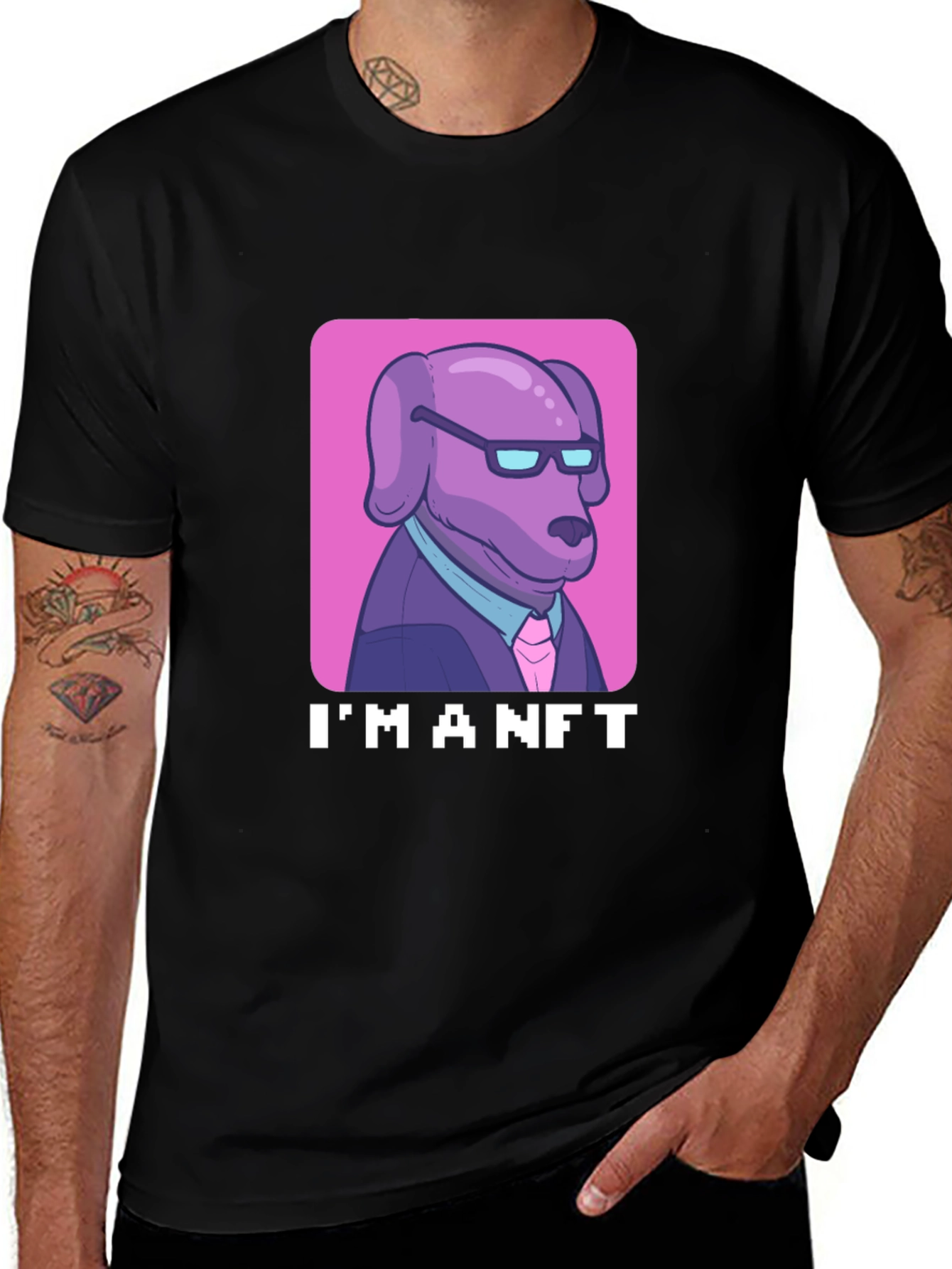 I'm an NFT T-Shirt - Crypto Art Dog