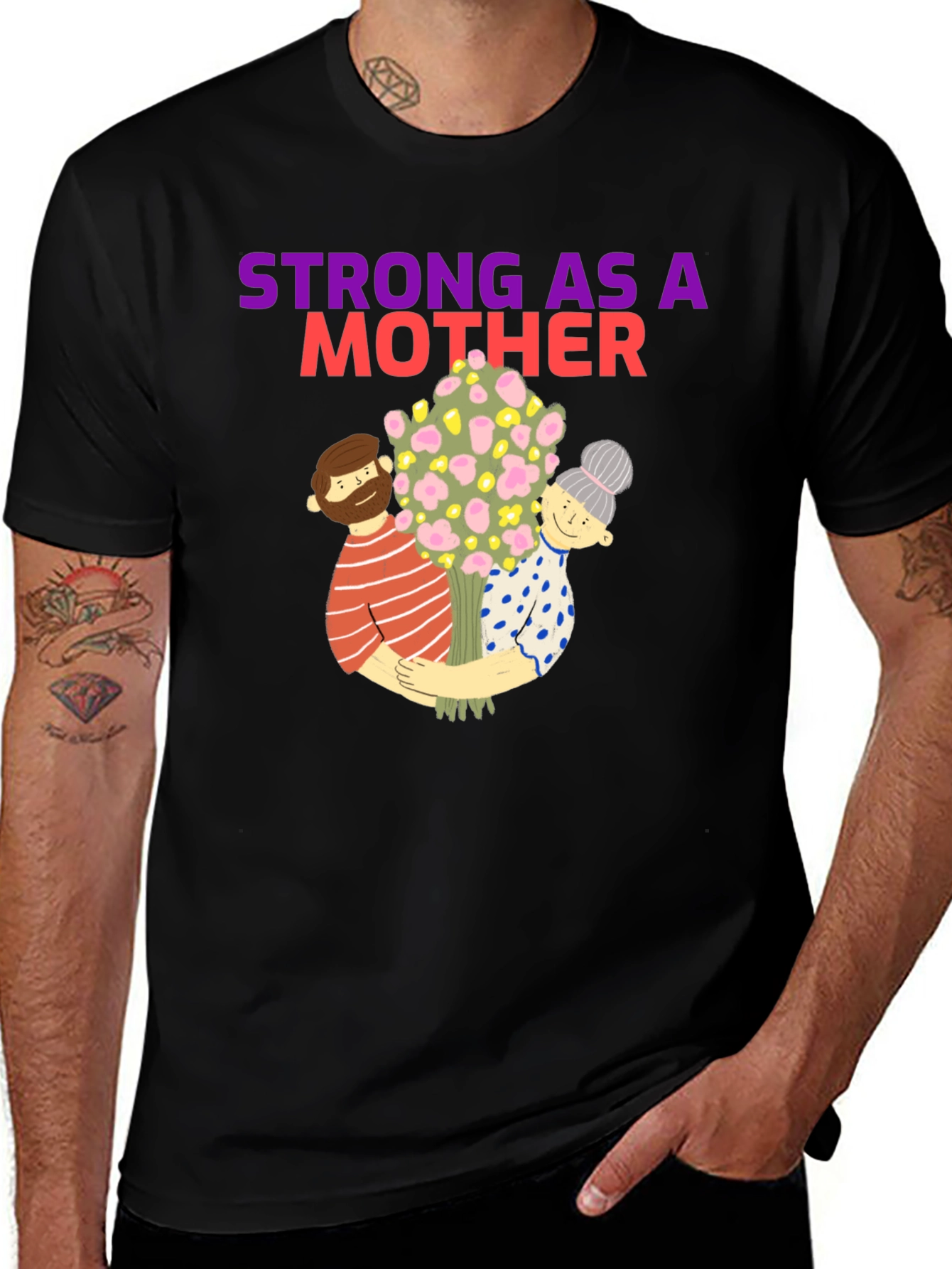 Variant 14 of Strong as a Mother Graphic Tee