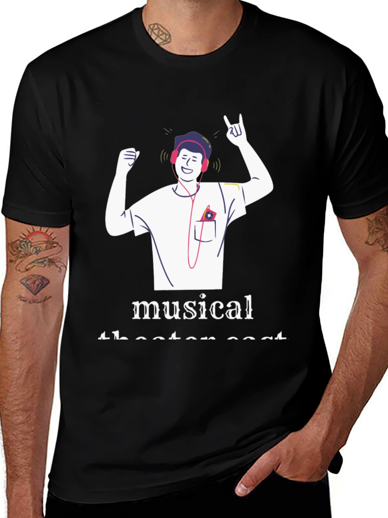 Variant 20 of Musical Theater Cast T-Shirt
