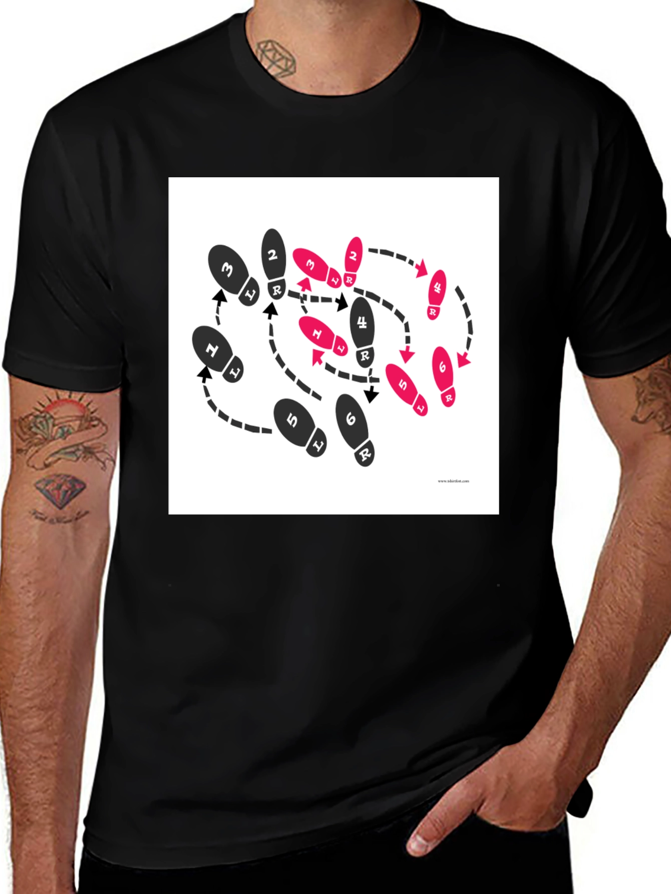 Variant 14 of Dance Steps T-Shirt