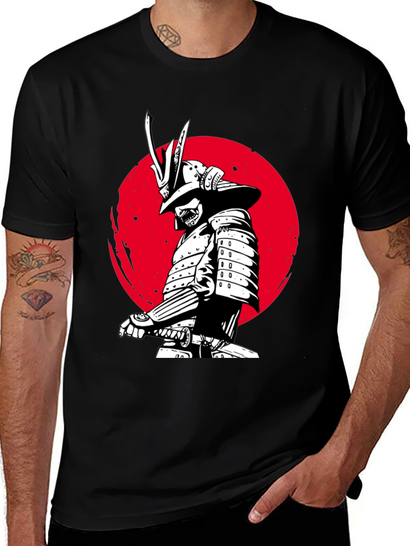 Variant 25 of Samurai Warrior T-Shirt - Japanese Culture Tee