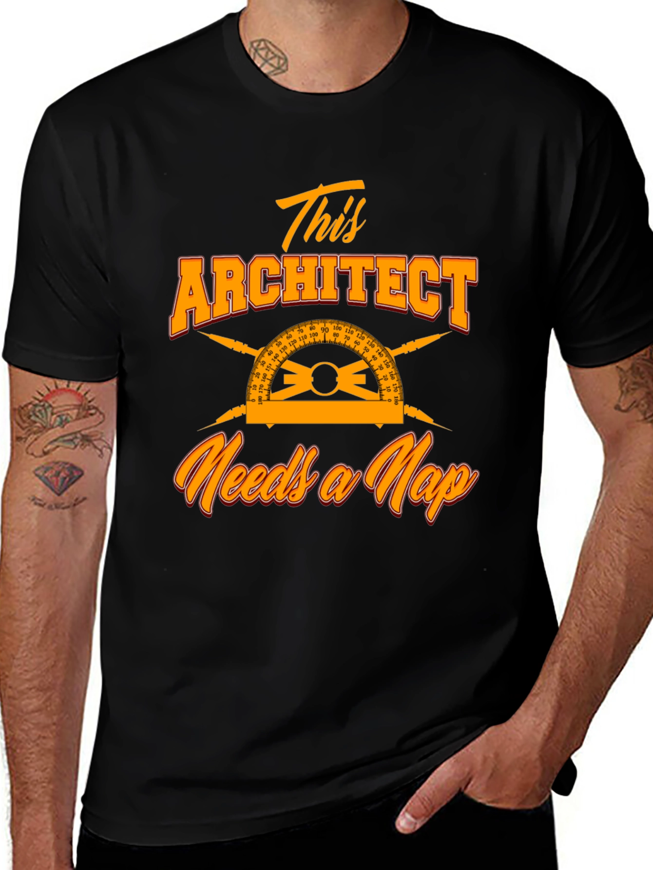 Variant 22 of Architect Needs a Nap Graphic T-Shirt
