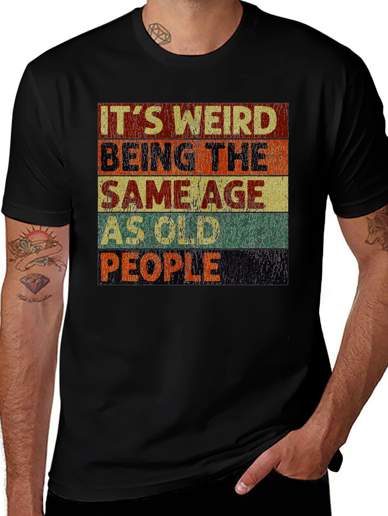 Variant 18 of It's Weird Being the Same Age as Old People T-Shirt