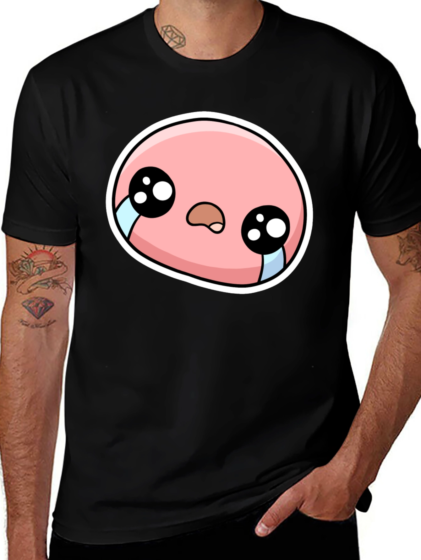Variant 16 of Sad Cartoon Character Graphic Tee