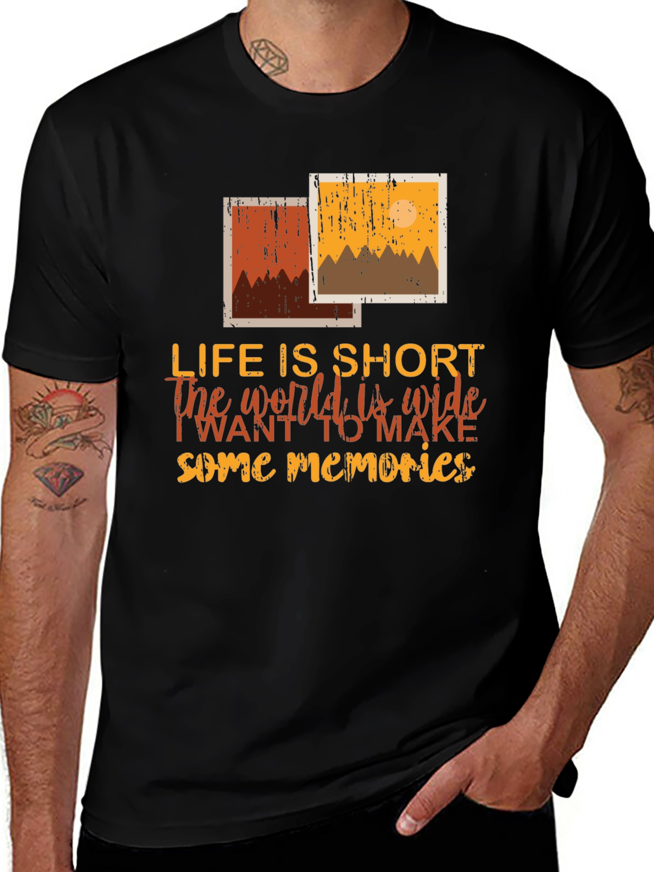 Variant 8 of Life Is Short Graphic Tee
