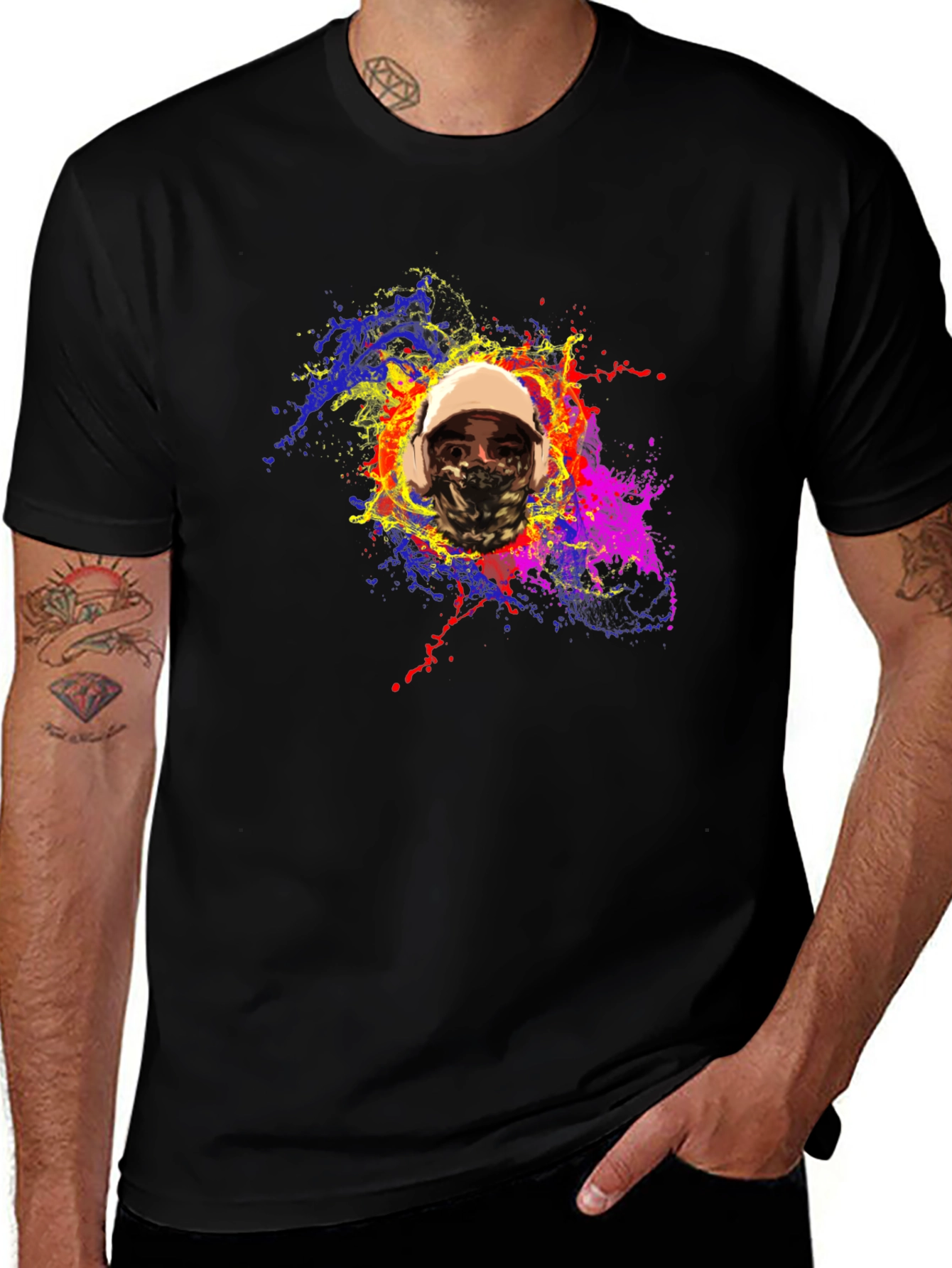 Variant 10 of Abstract Art T-Shirt - Urban Style