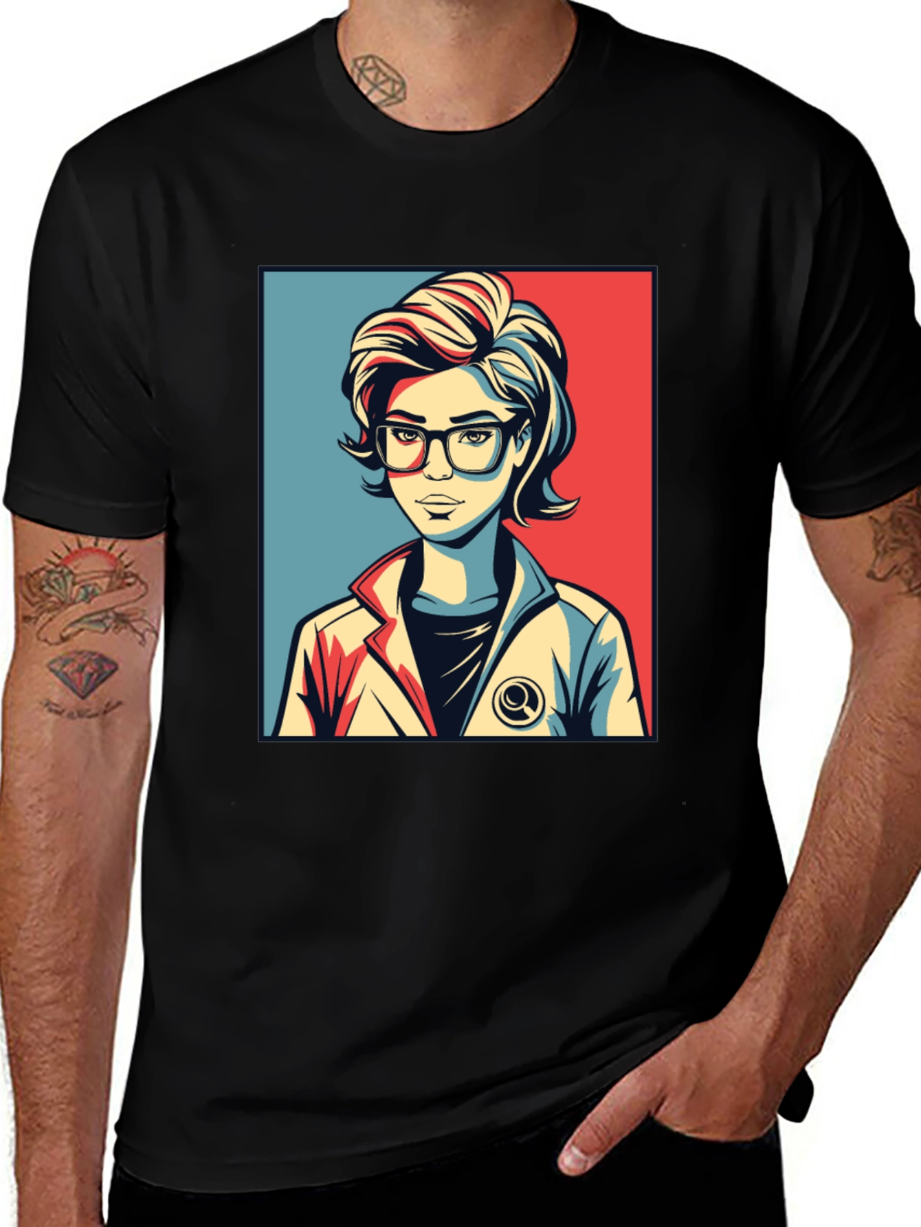 Variant 12 of Retro Pop Art T-Shirt - Science Geek Chic