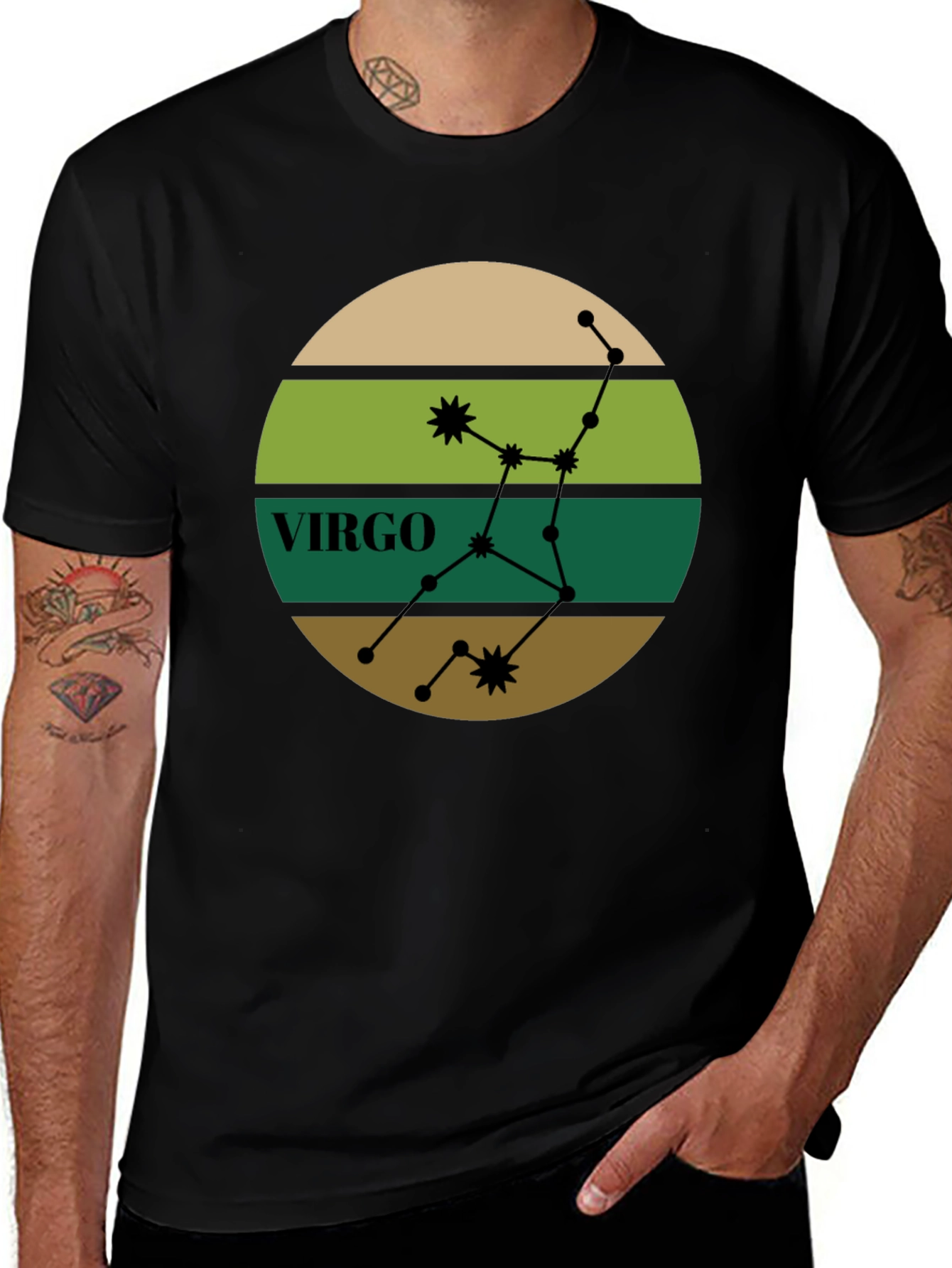 Variant 8 of Virgo Zodiac T-Shirt - Astrology Sign Tee