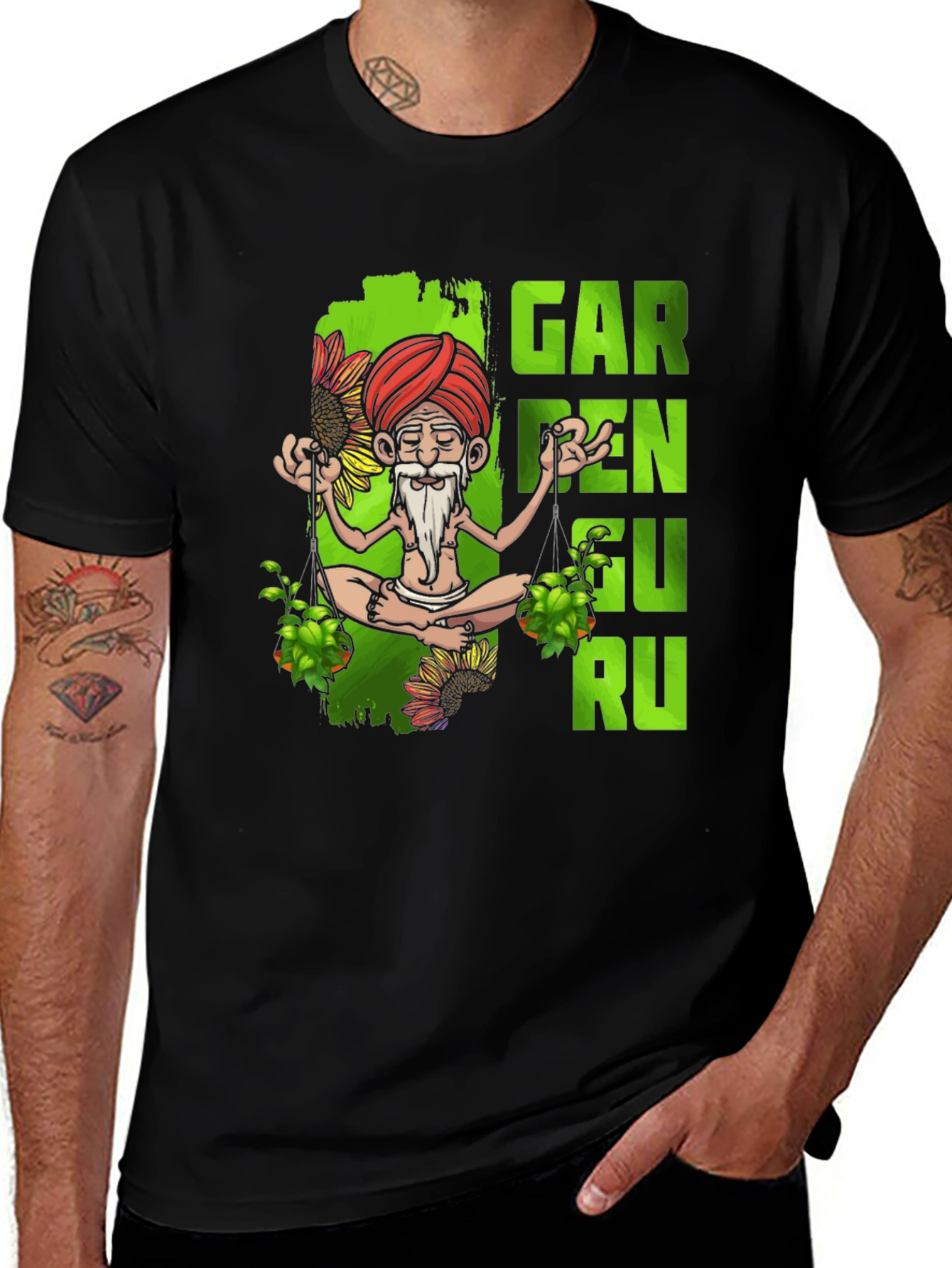 Variant 11 of Garden Guru Graphic T-Shirt - Relaxed Fit